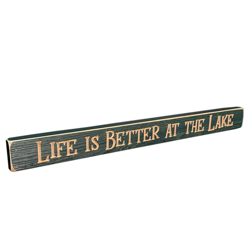 BETTER AT THE LAKE BARNWOOD SIGN