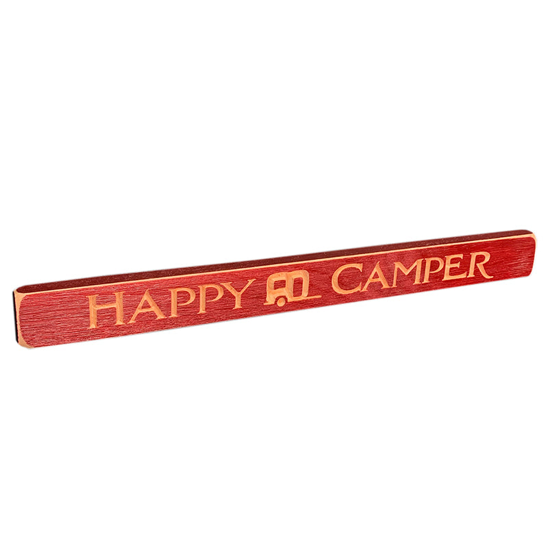 HAPPY CAMPER BARNWOOD SIGN