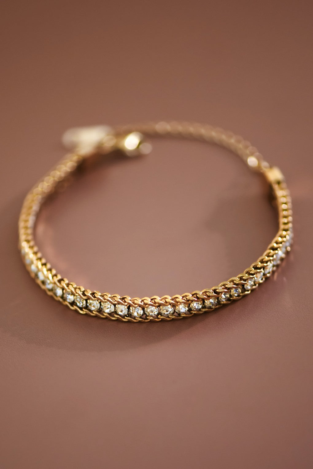 Steel Chain Link Bracelet.