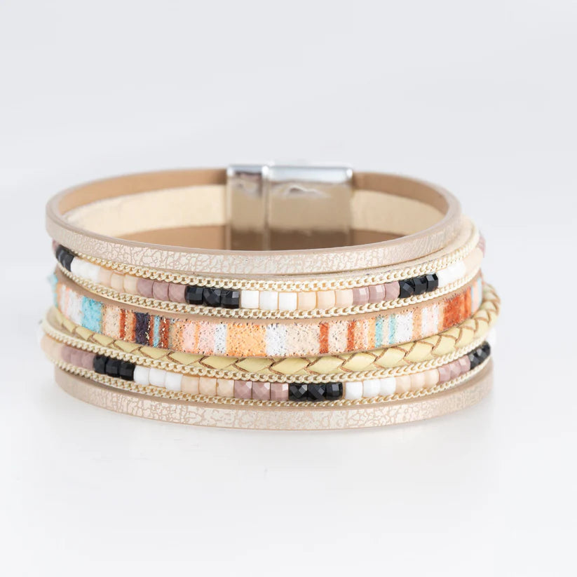 Arizona Multi Row Magnetic Bracelet