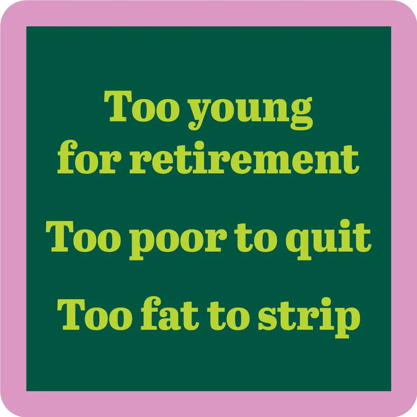 Coaster/Fat to stripe