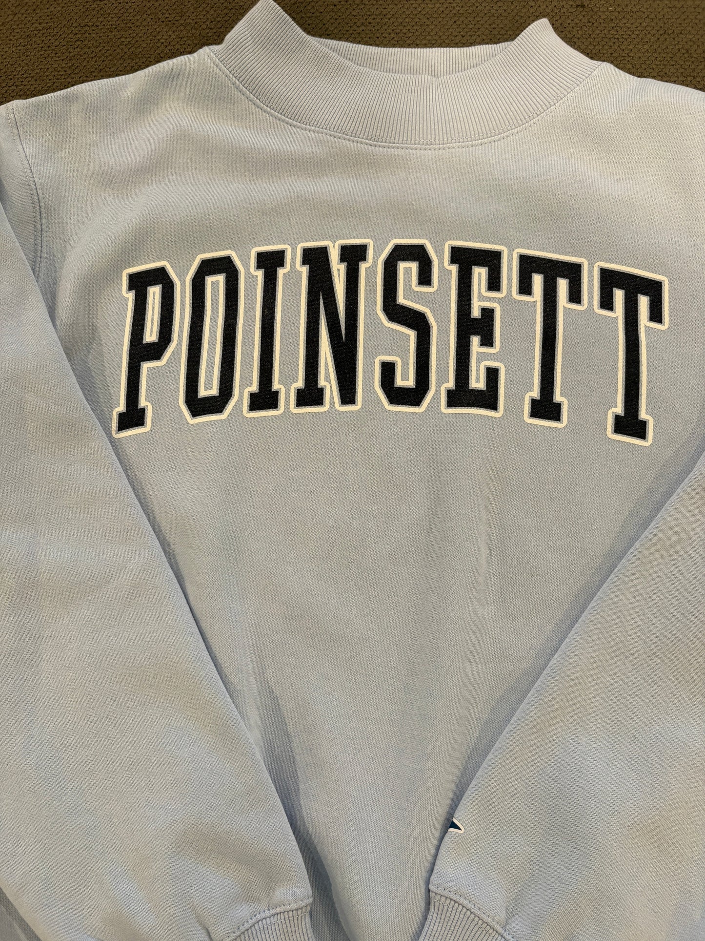 Women's Mock Neck sweatshirt/Poinsett