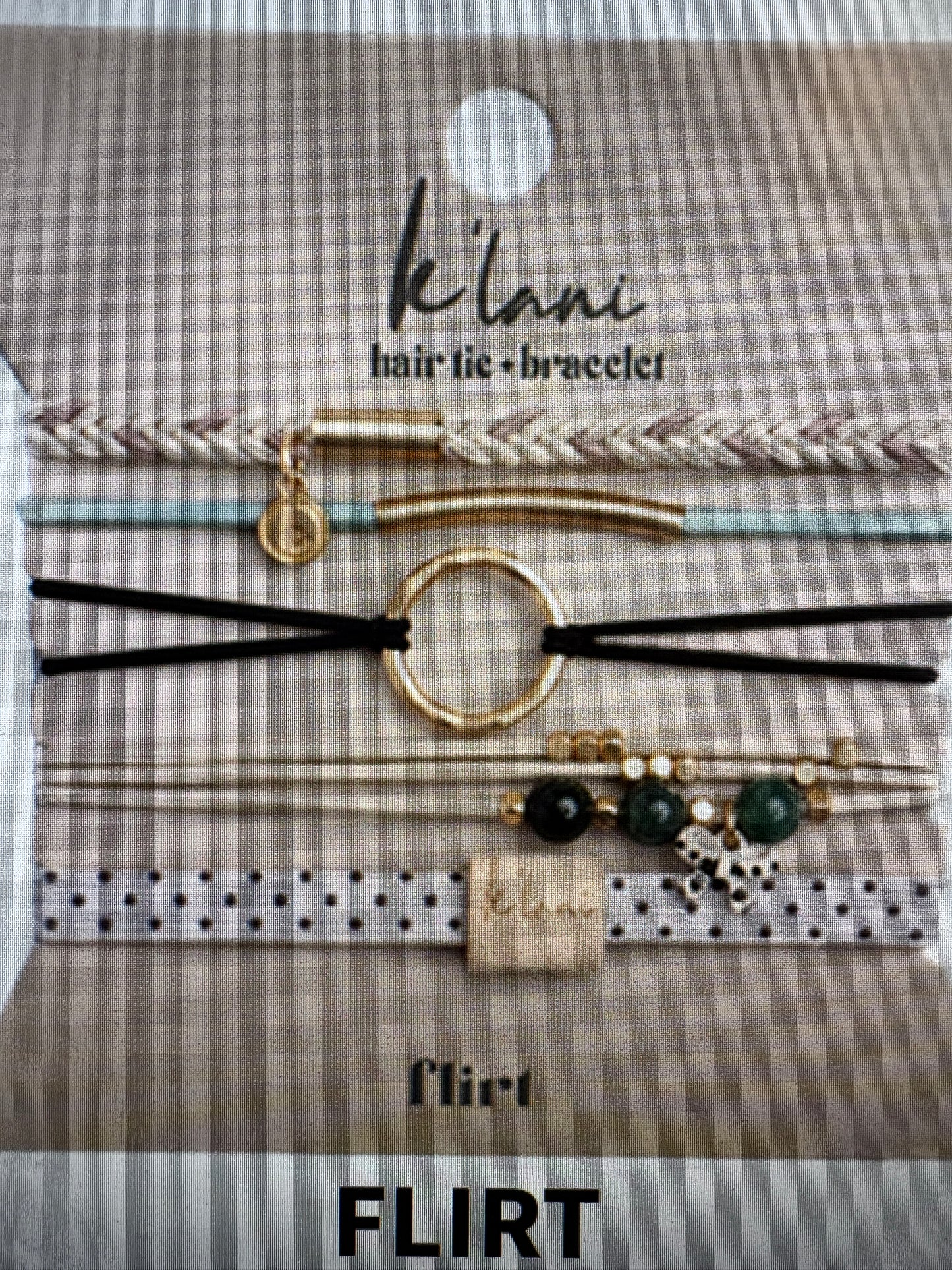 Klani Hair Tie Bracelet/Flirt