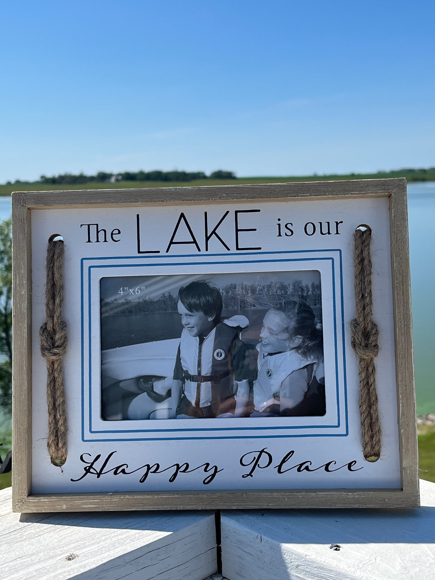 Lake picture frames