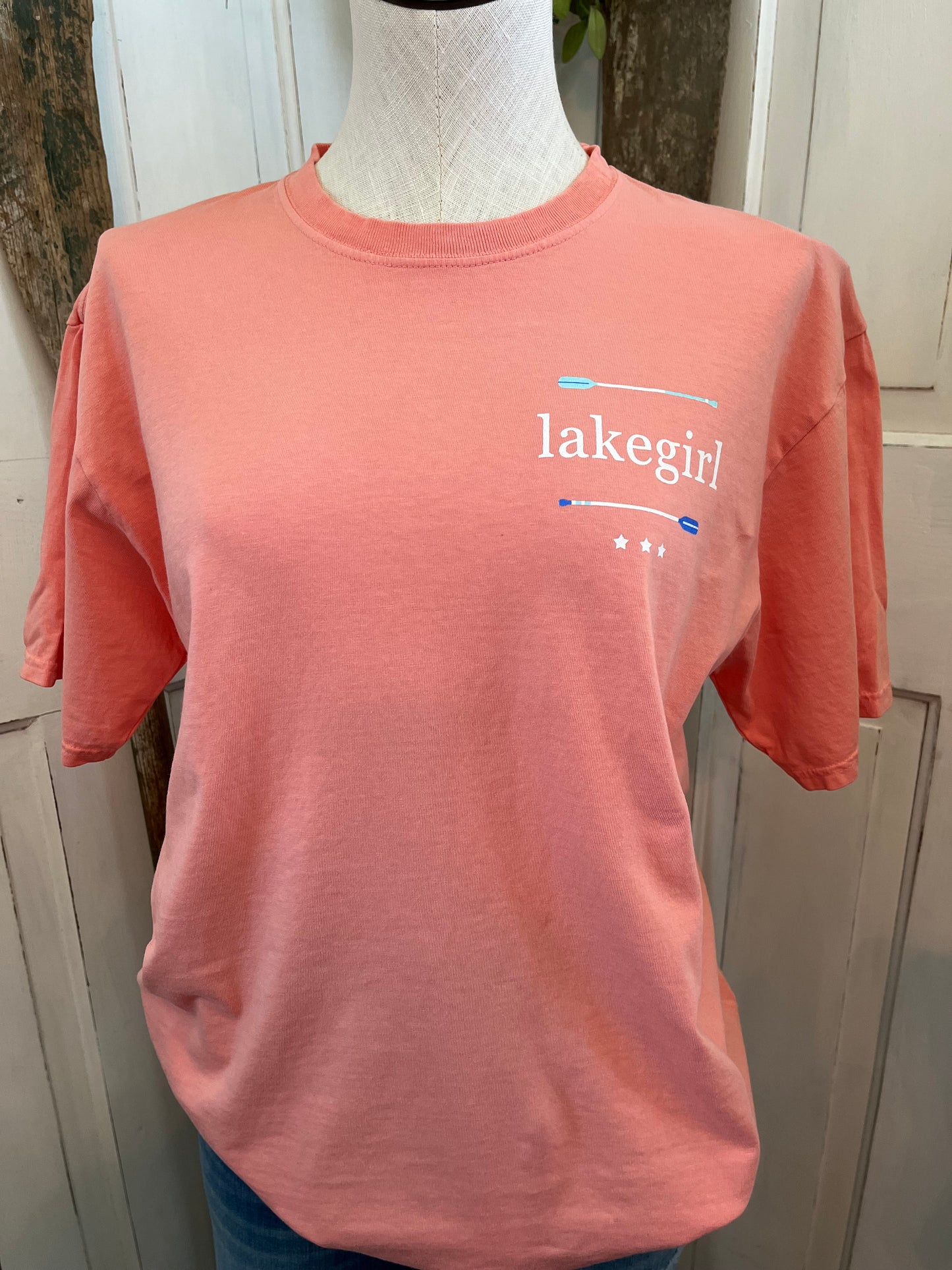 Lake Girl Paddle Short Sleeve Tee
