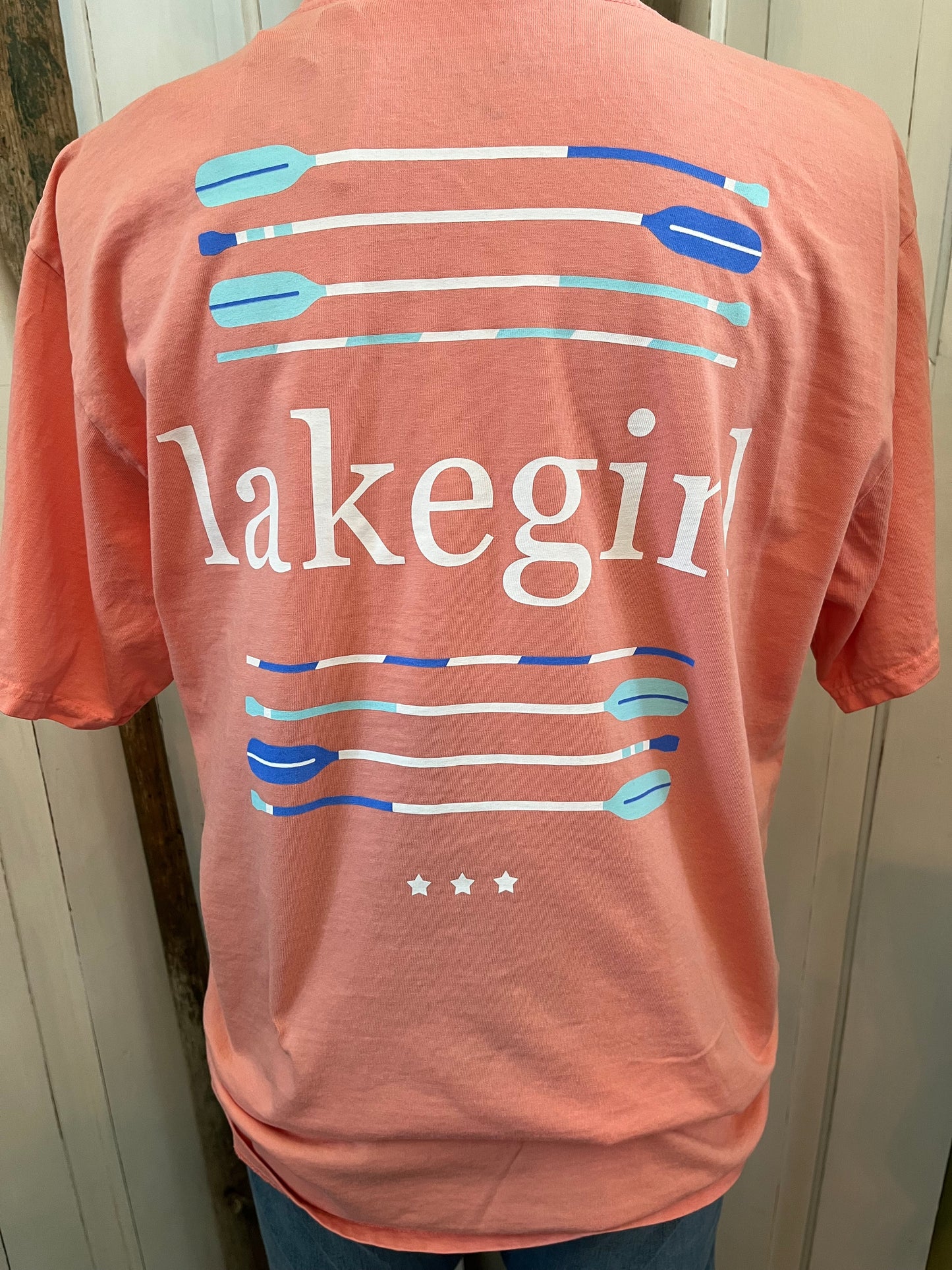 Lake Girl Paddle Short Sleeve Tee