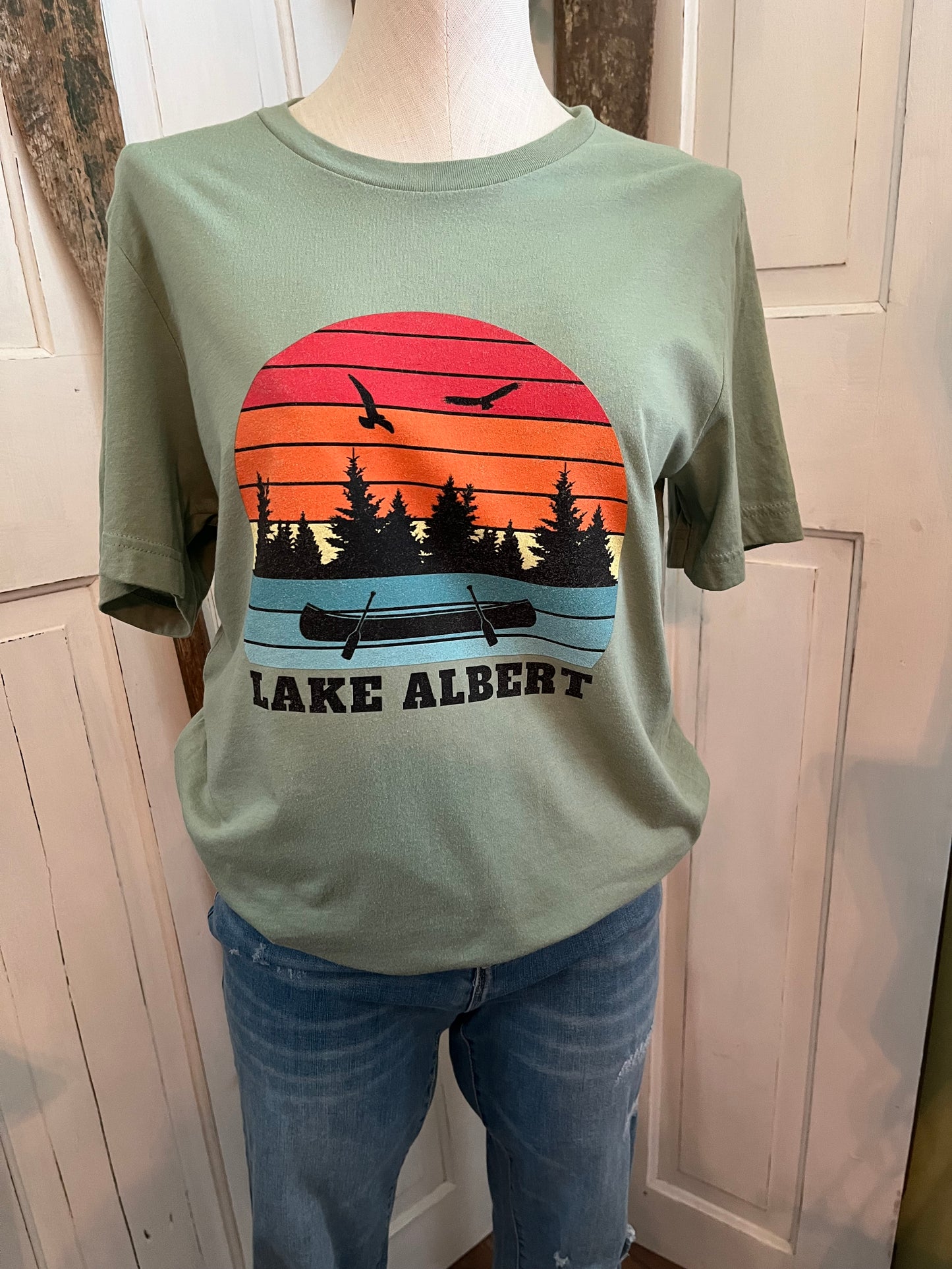 LAKE ALLBERT COTTON T-SHIRT