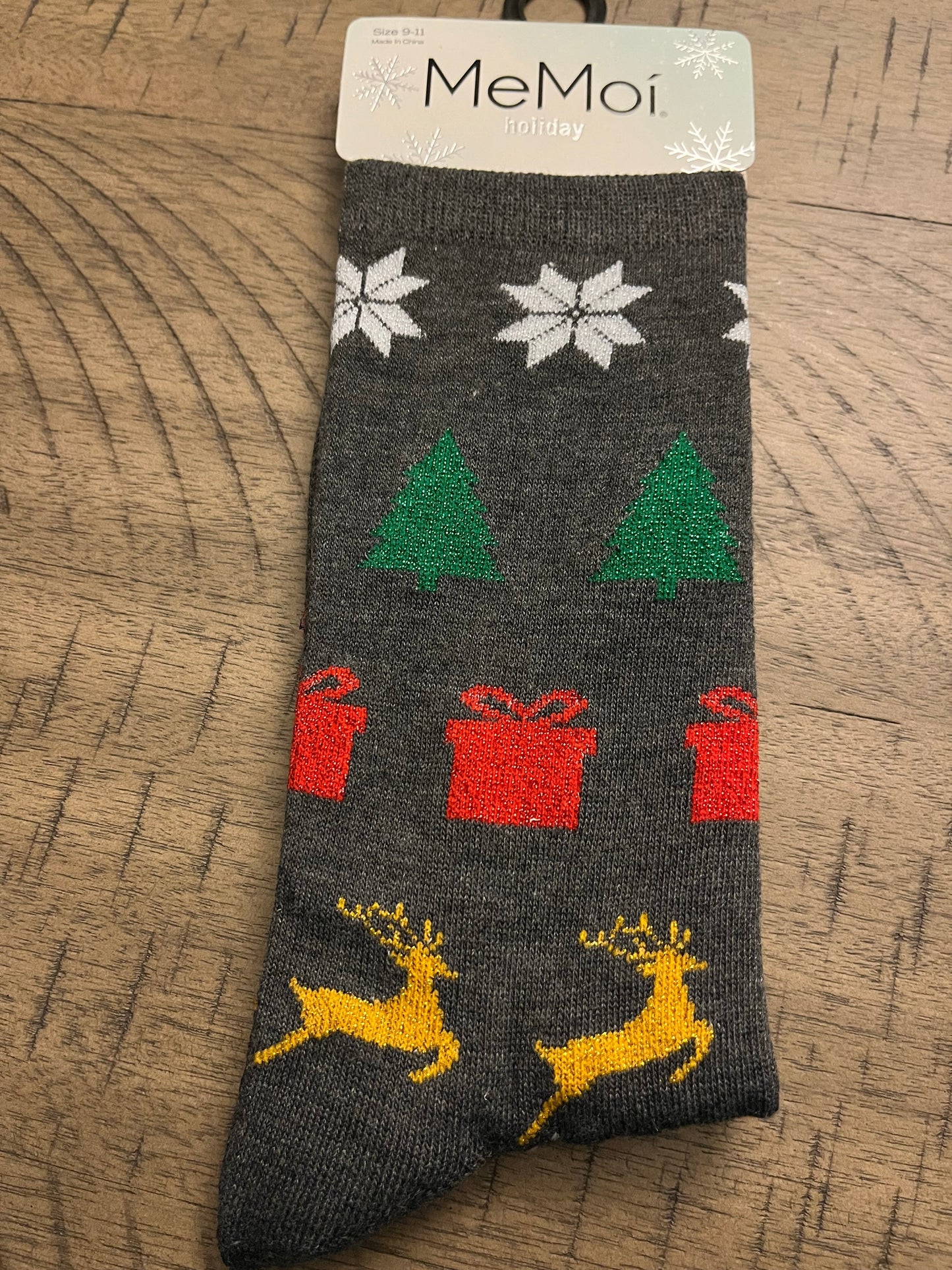 Christmas Holiday Icons Holiday Crew/ Charcoal Heather