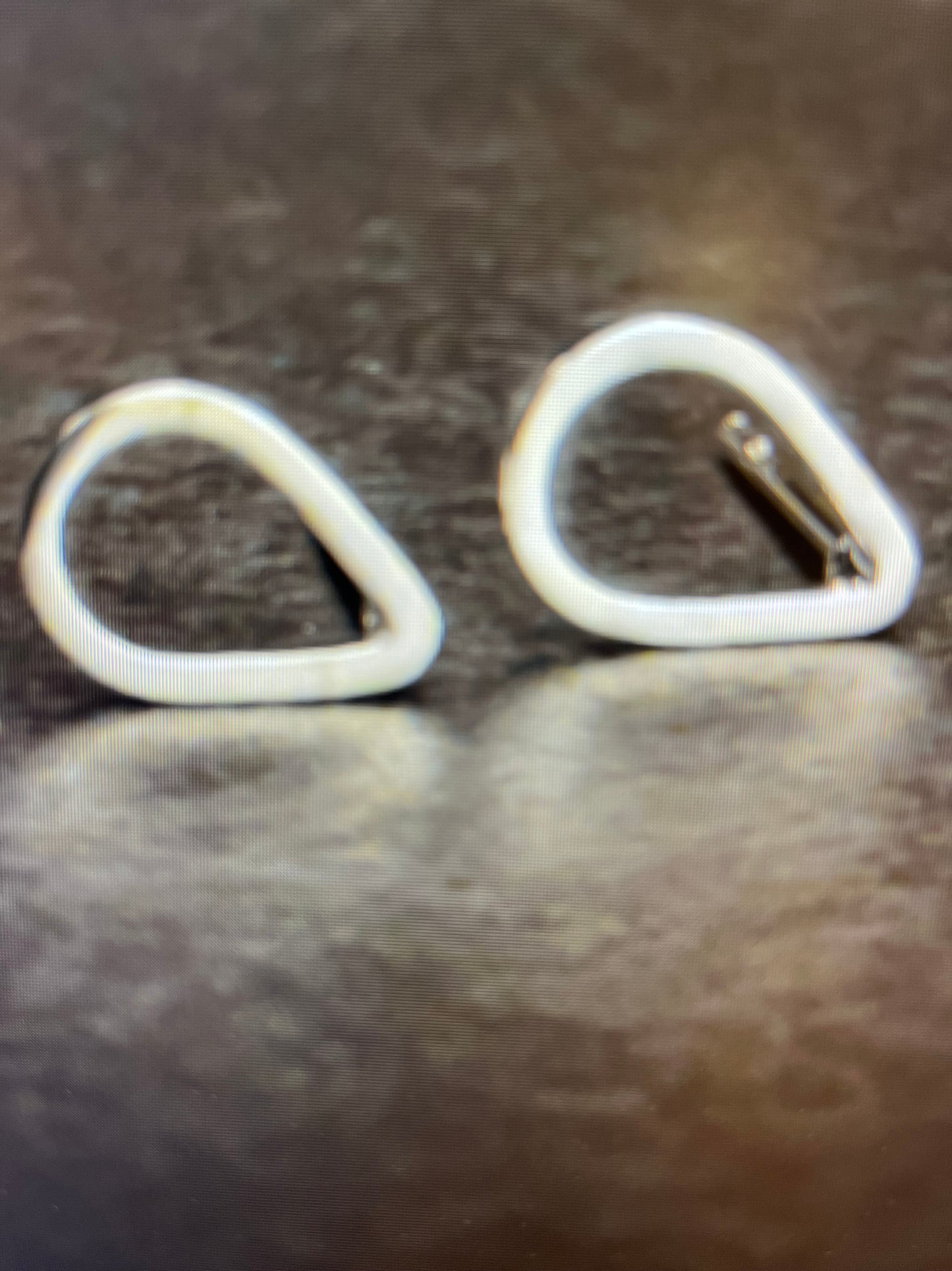 Teardrop Stud Earrings