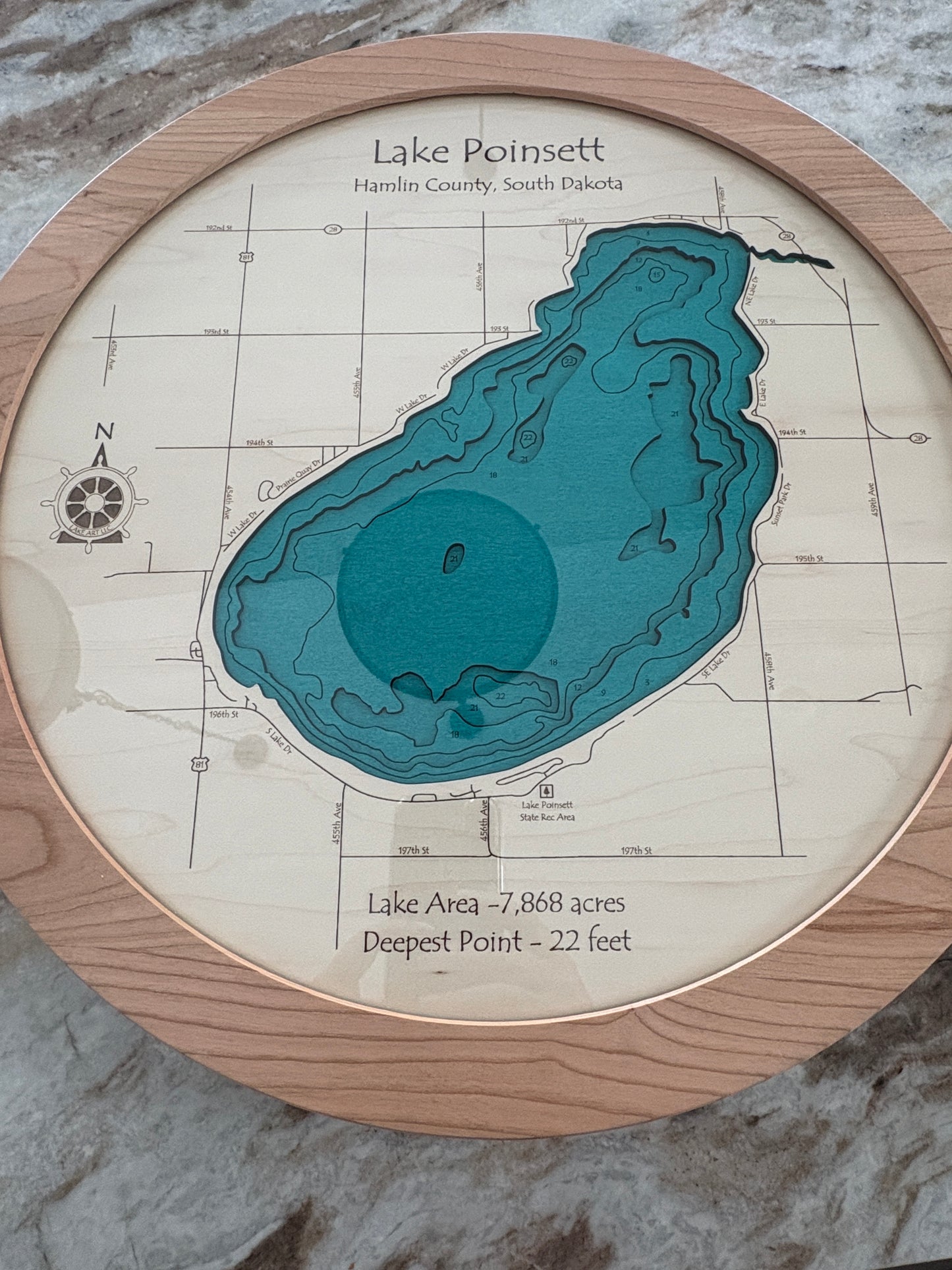 Custom Multi Depth Lazy Susan