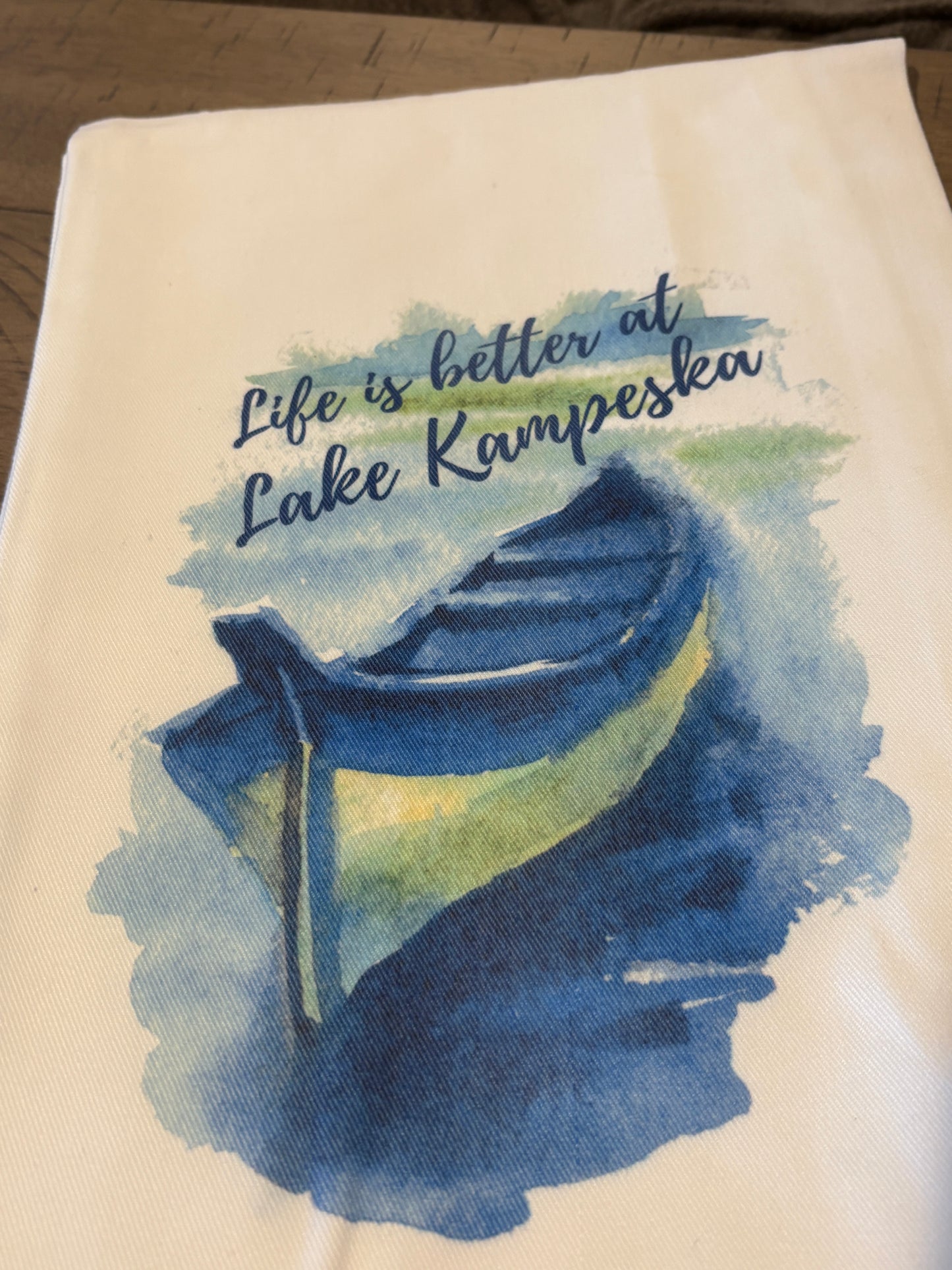 Life is Better on Lake Kampeska - Flour Sack Towel