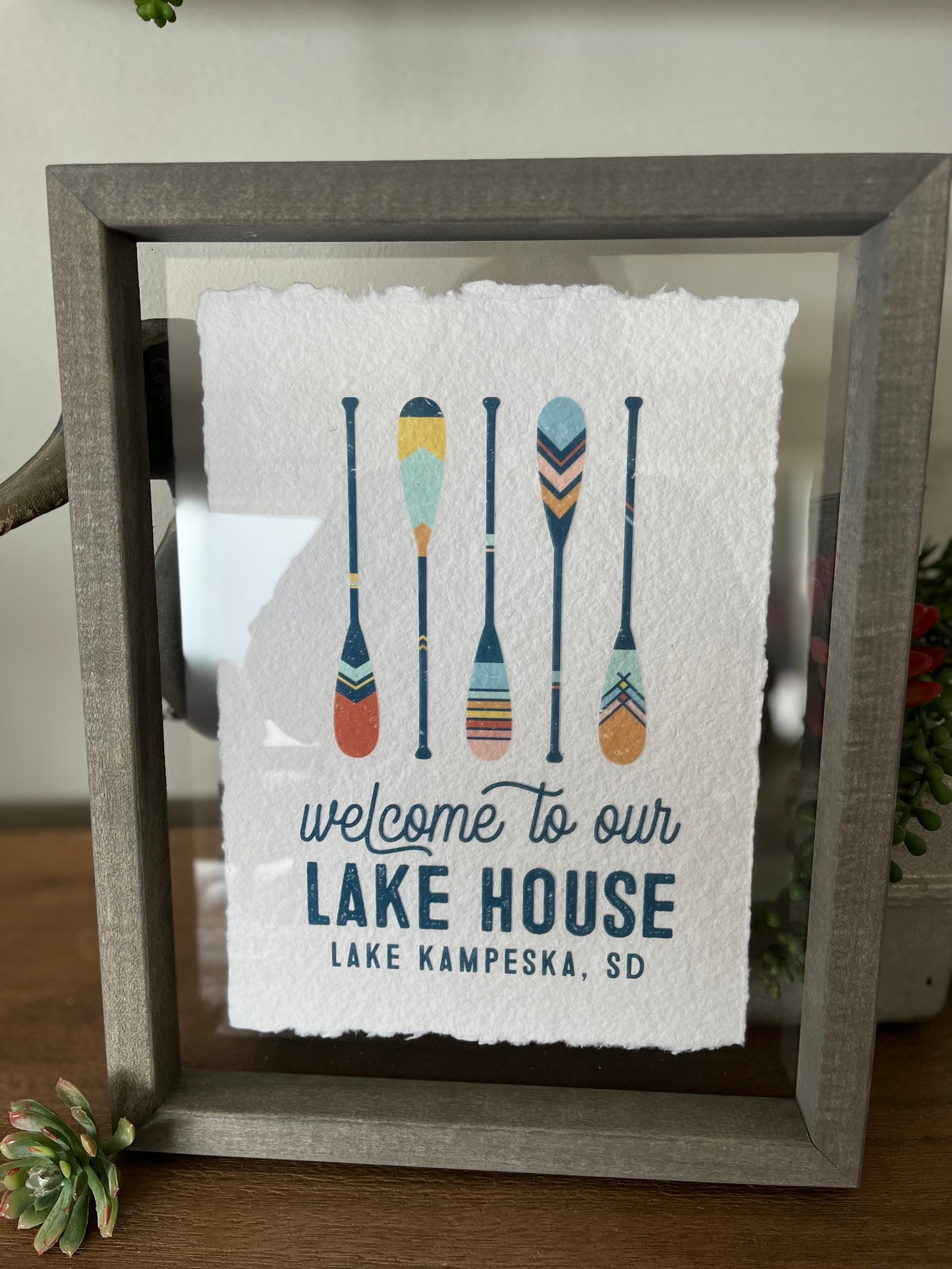 Welcome to Our Lake House- Customizable
