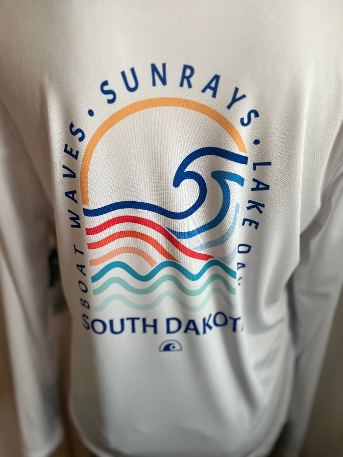 Boat Waves, Sunrays, Lake Days, Long Sleeve