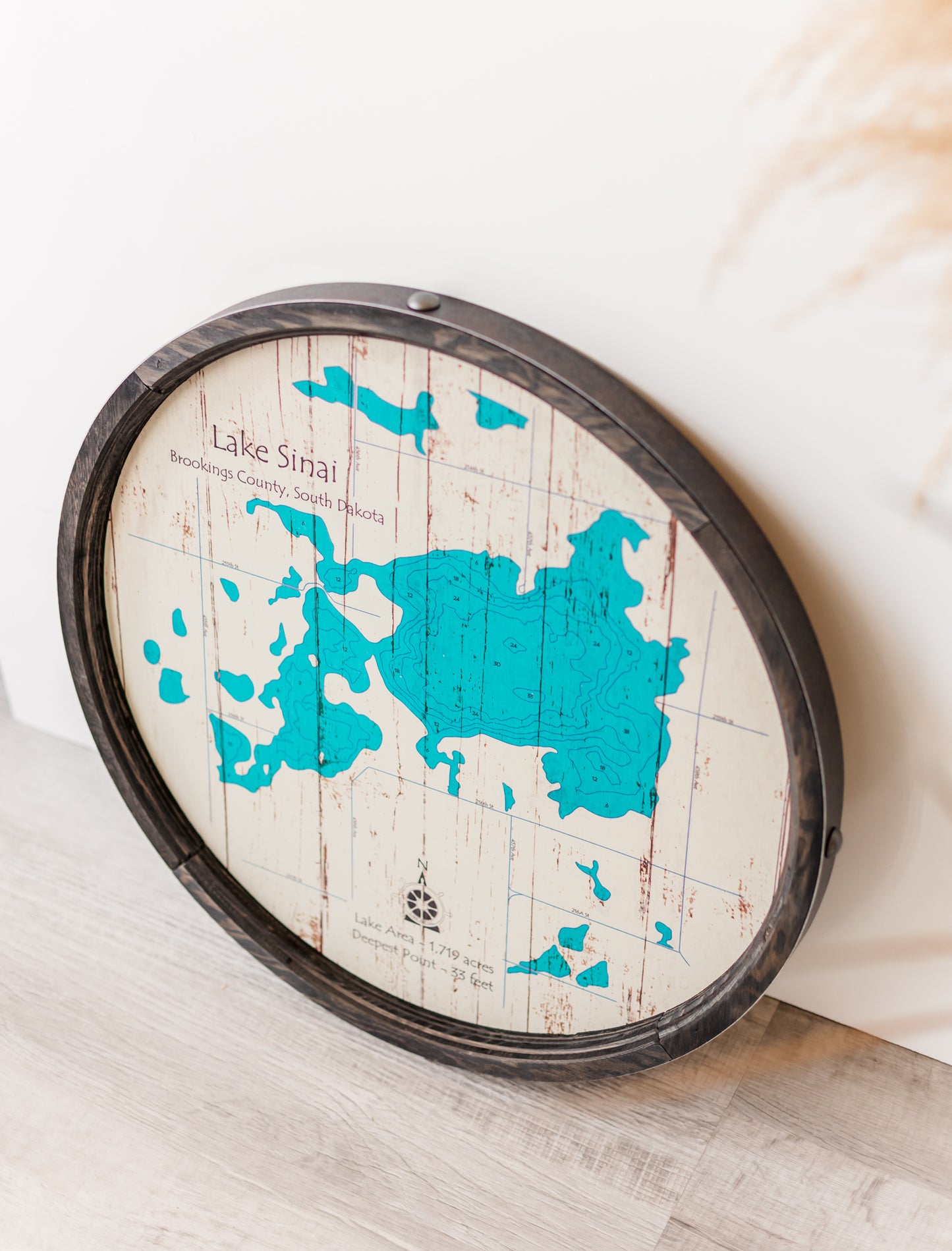 Lake Sinai Barrel End Map