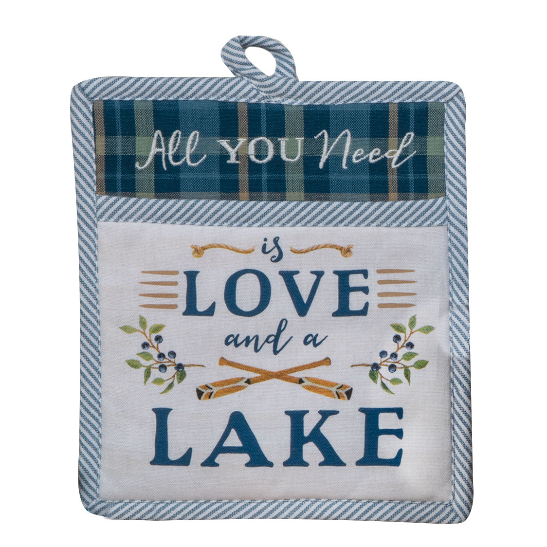 Lakeside Retreat Pocket Mitt