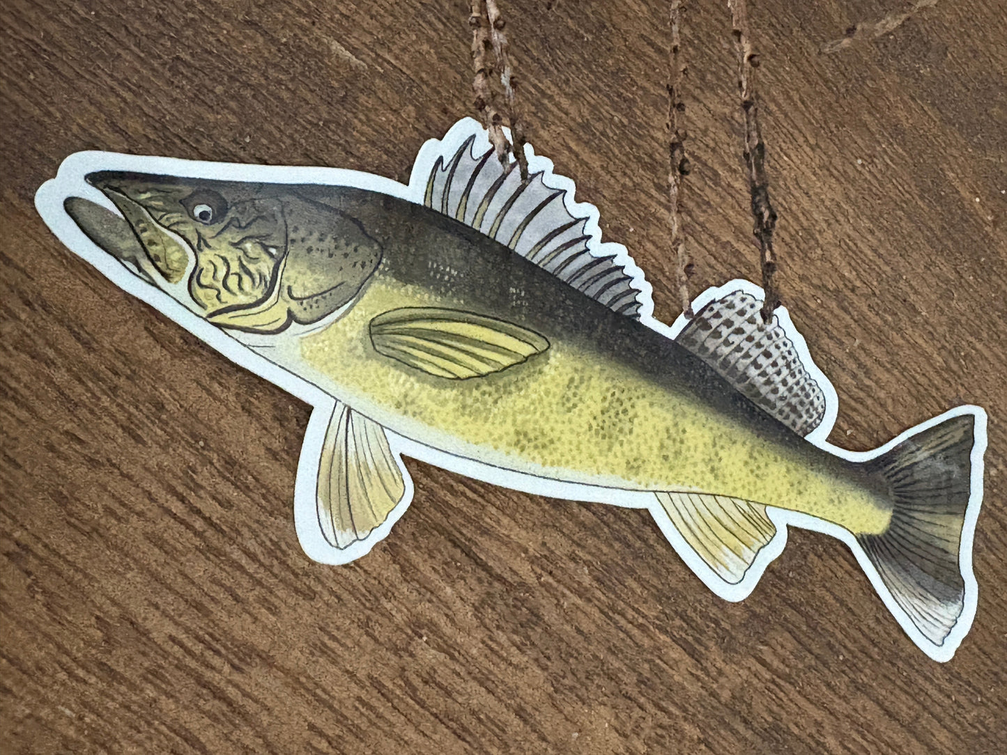Large Walleye Sticker