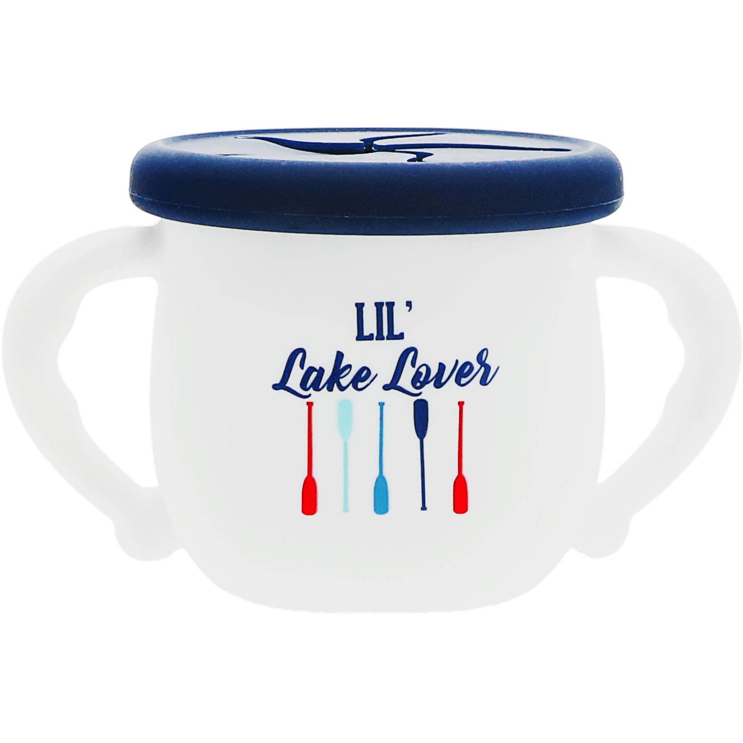 Lake Lover - 3" Silicone Snack Bowl with Lid