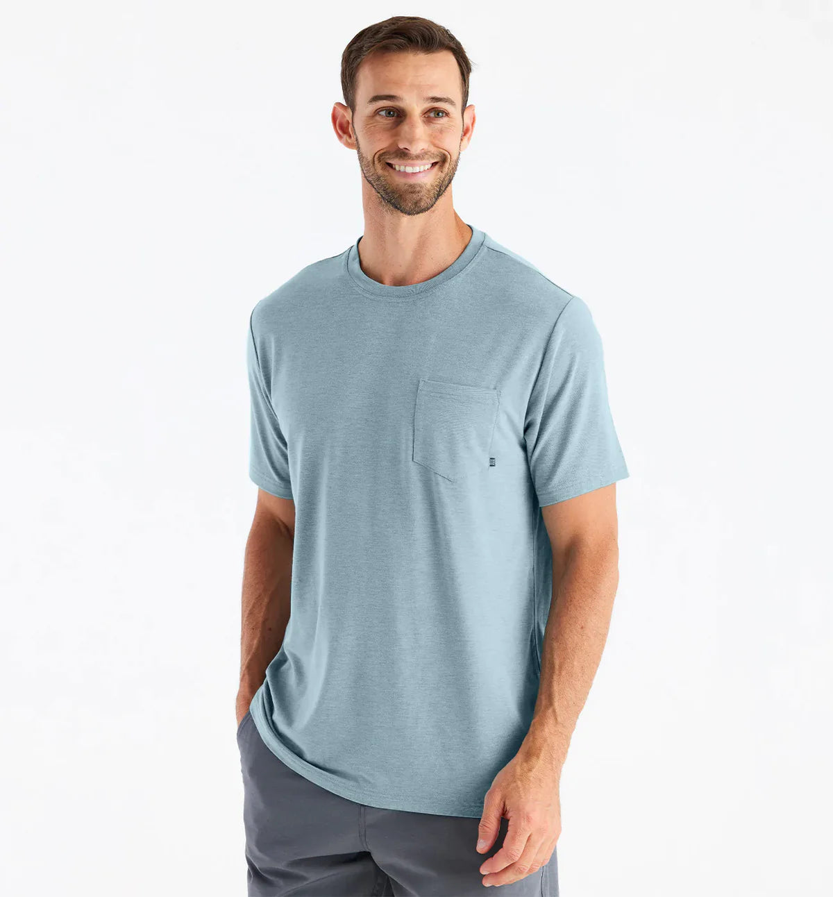 Free Fly Men's Bamboo Flex Pocket T