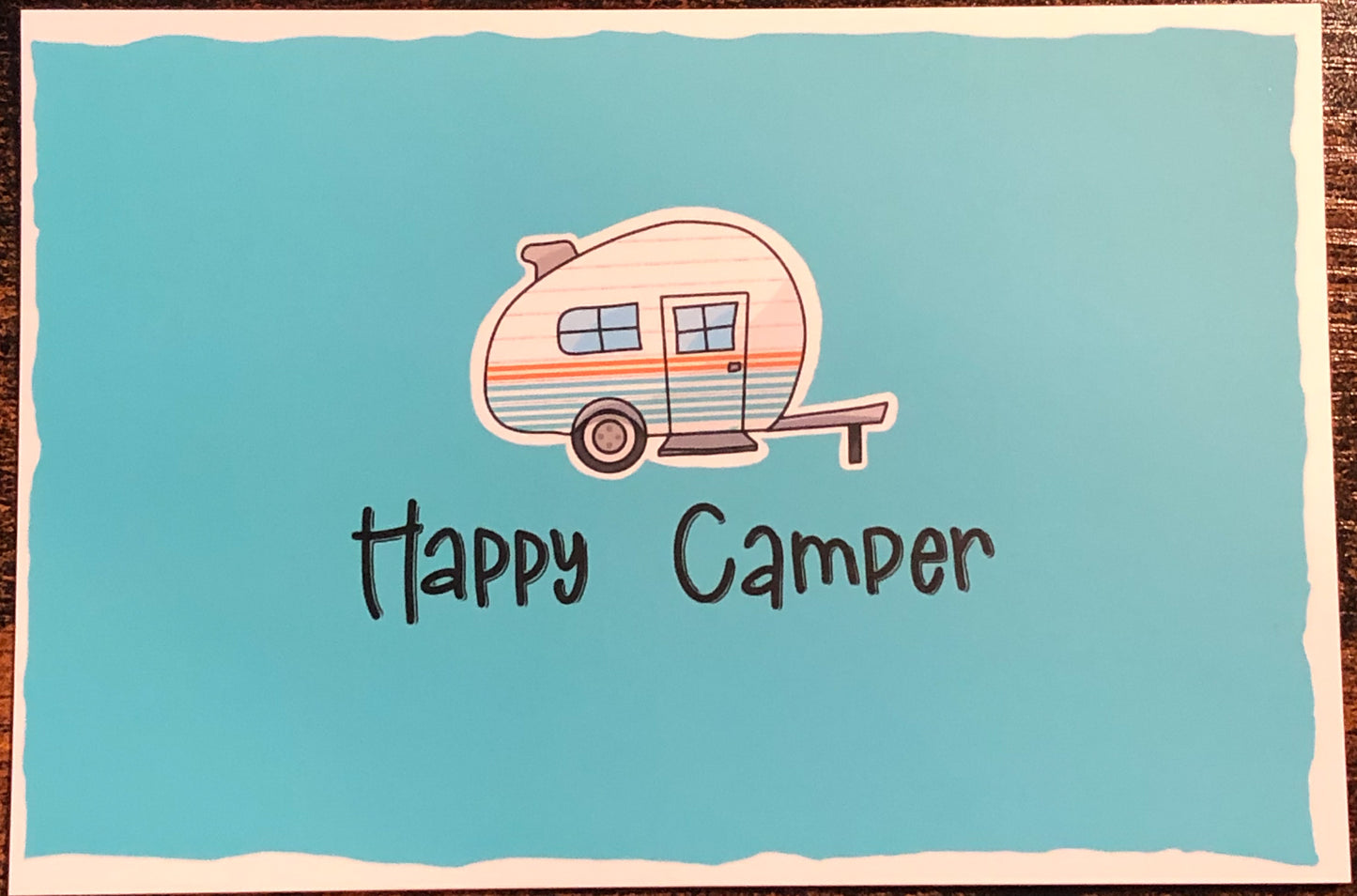 Happy Camper Postcard