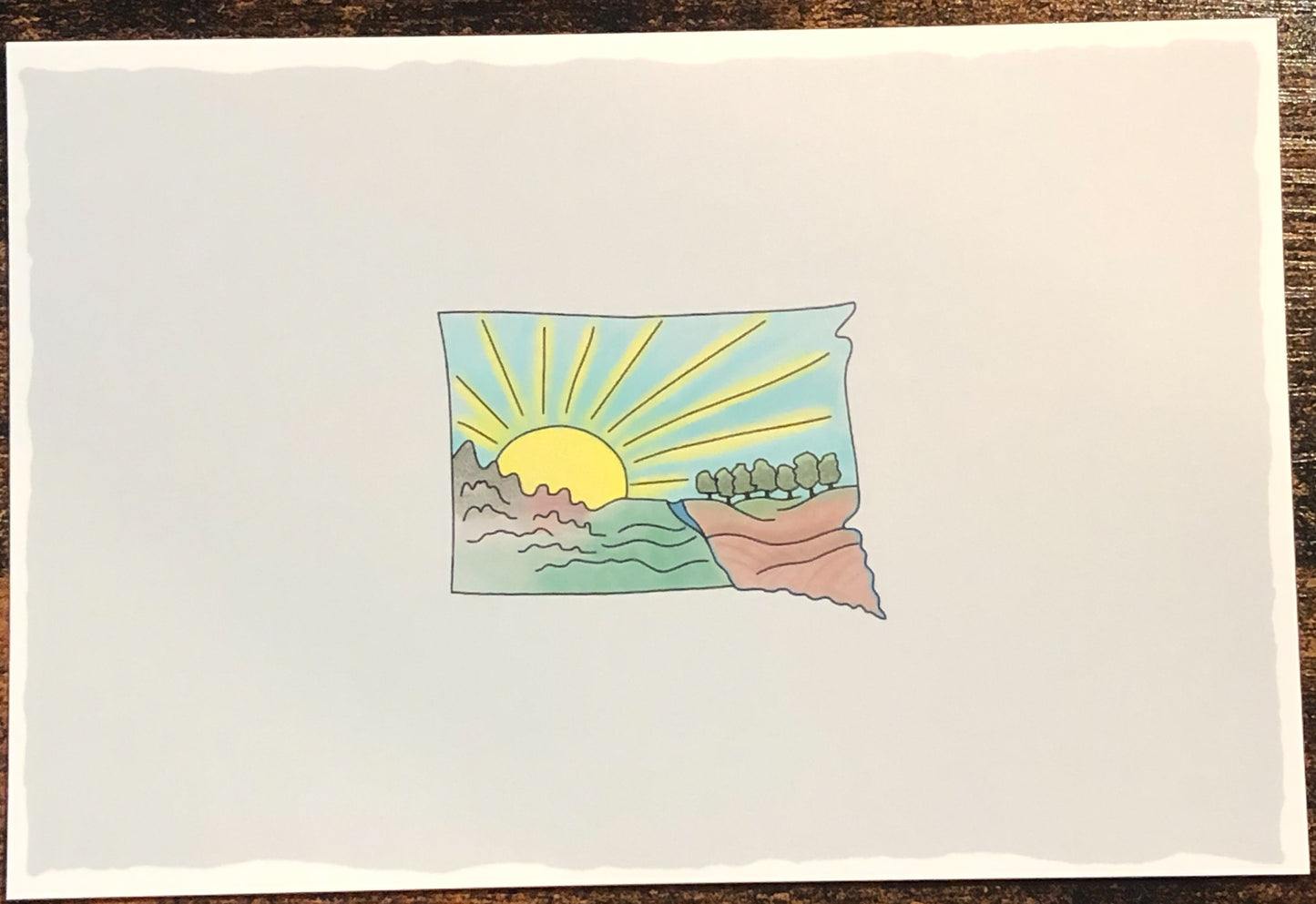 South Dakota Postcard