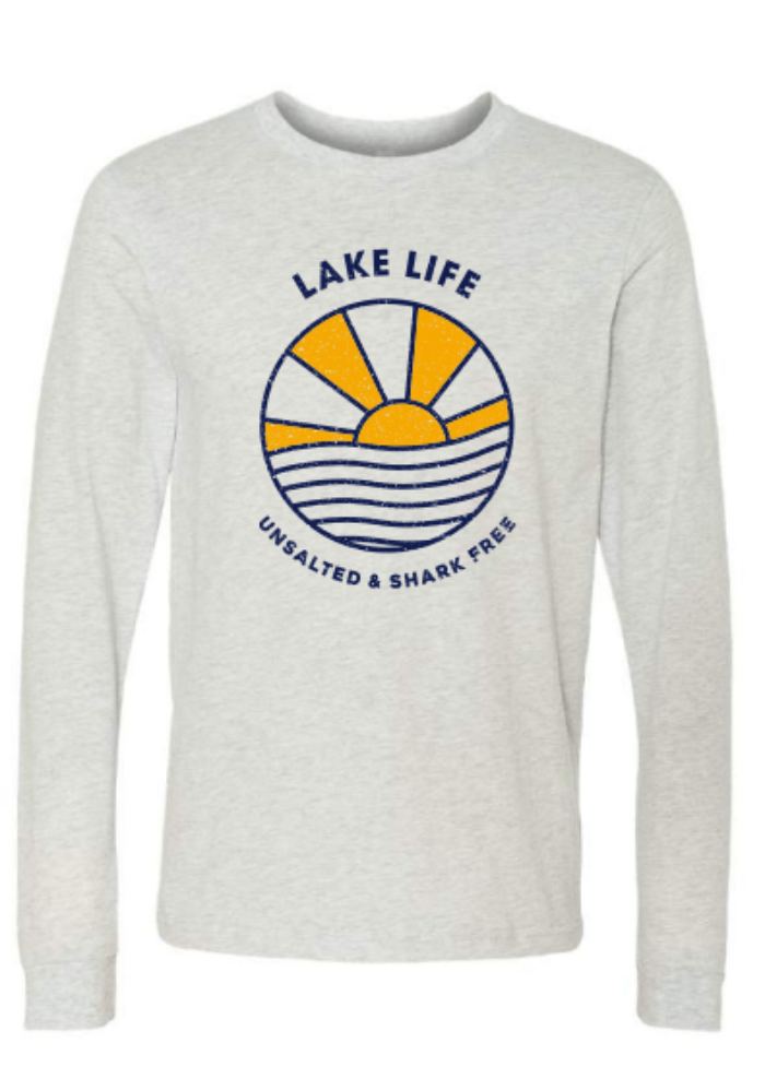 Lake Life - Unsalted & Shark Free Long Sleeve Tee