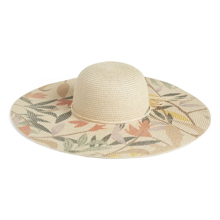 Palm Leaf Oversized Floppy Hat