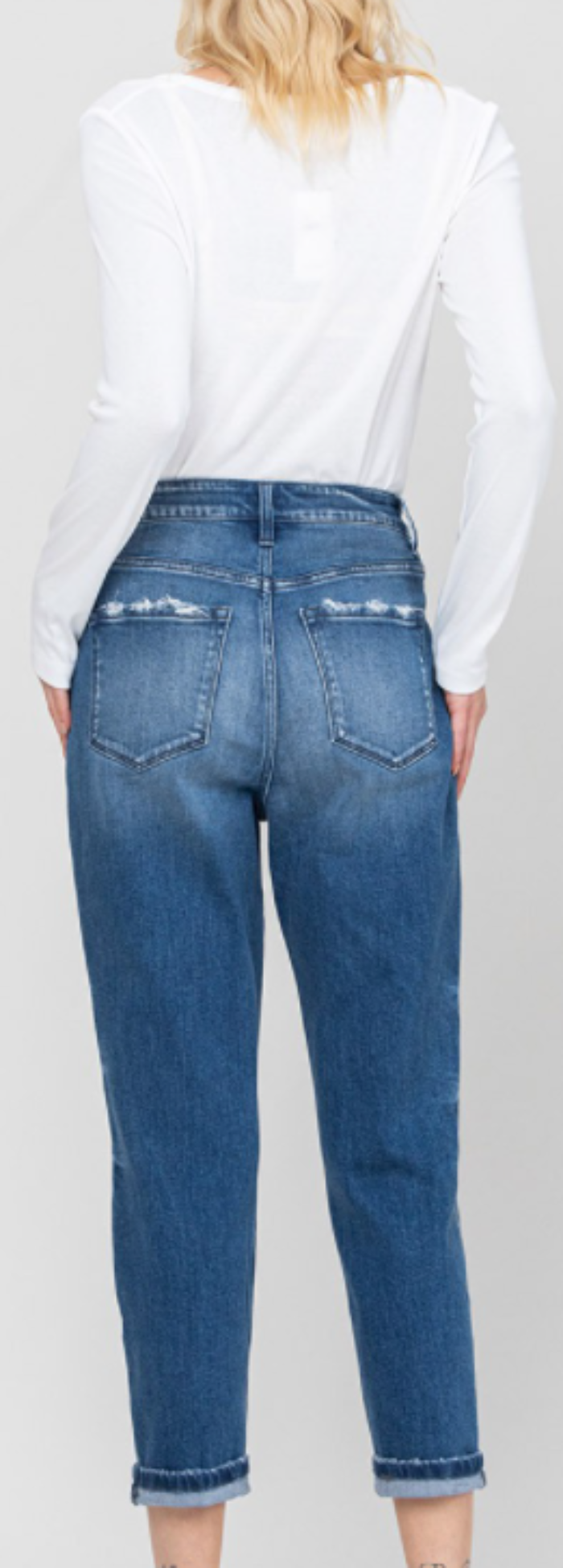 Flying Monkey - Cuffed Stretch Jeans