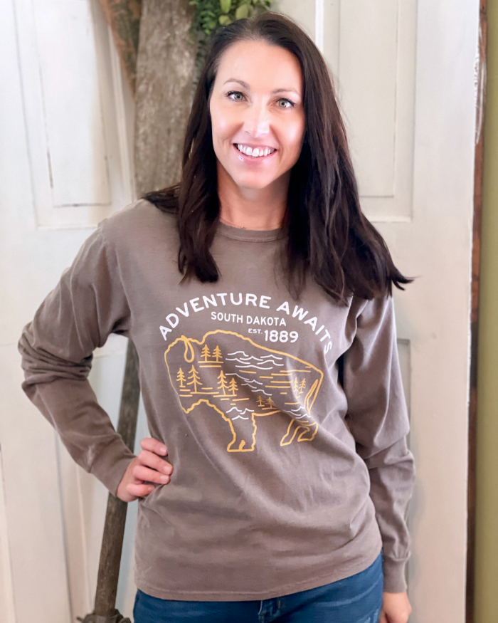 Long Sleeve South Dakota Tee