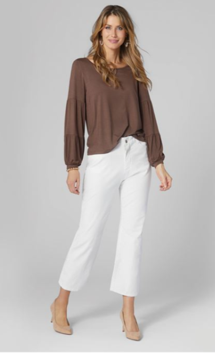 Carley Cropped Corduroy Wide Leg
