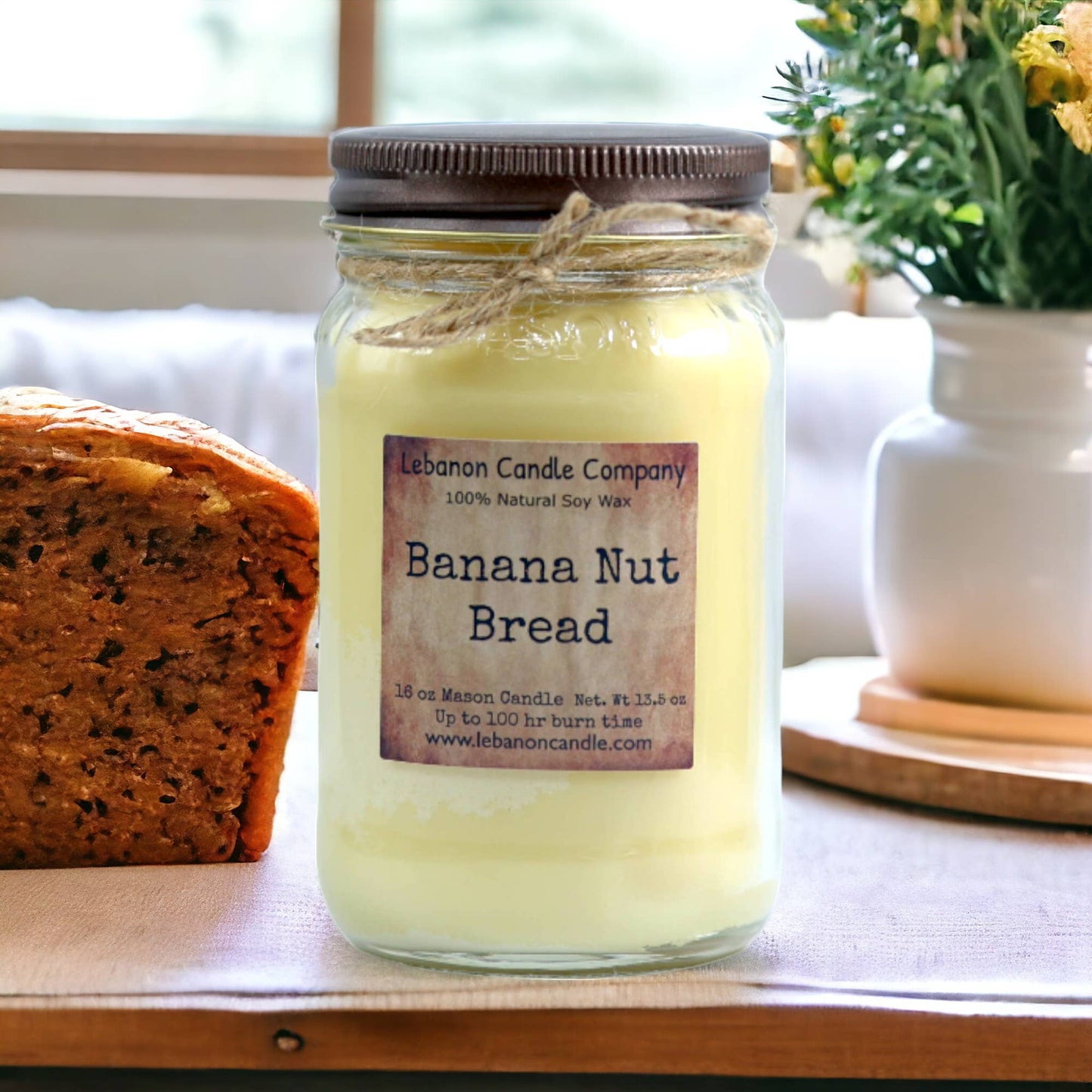 Banana Nut Bread: Candle