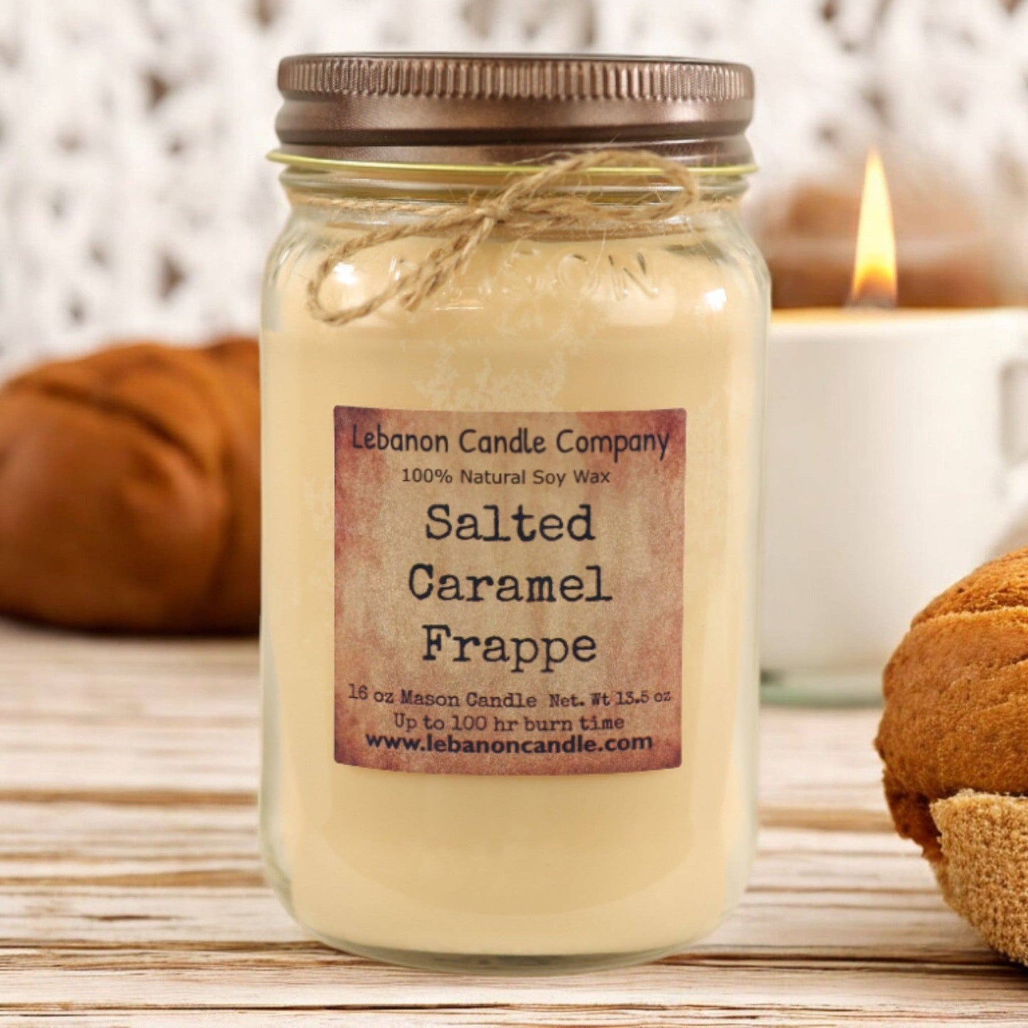 Salted Caramel Frappe: Candle