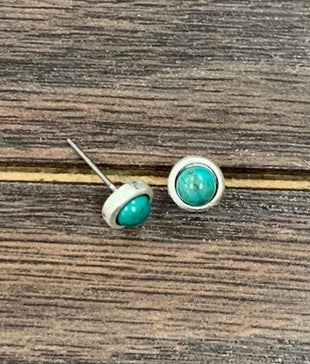 Turquoise Small Stud Earrings