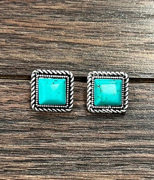 Turquoise Stud Earrings