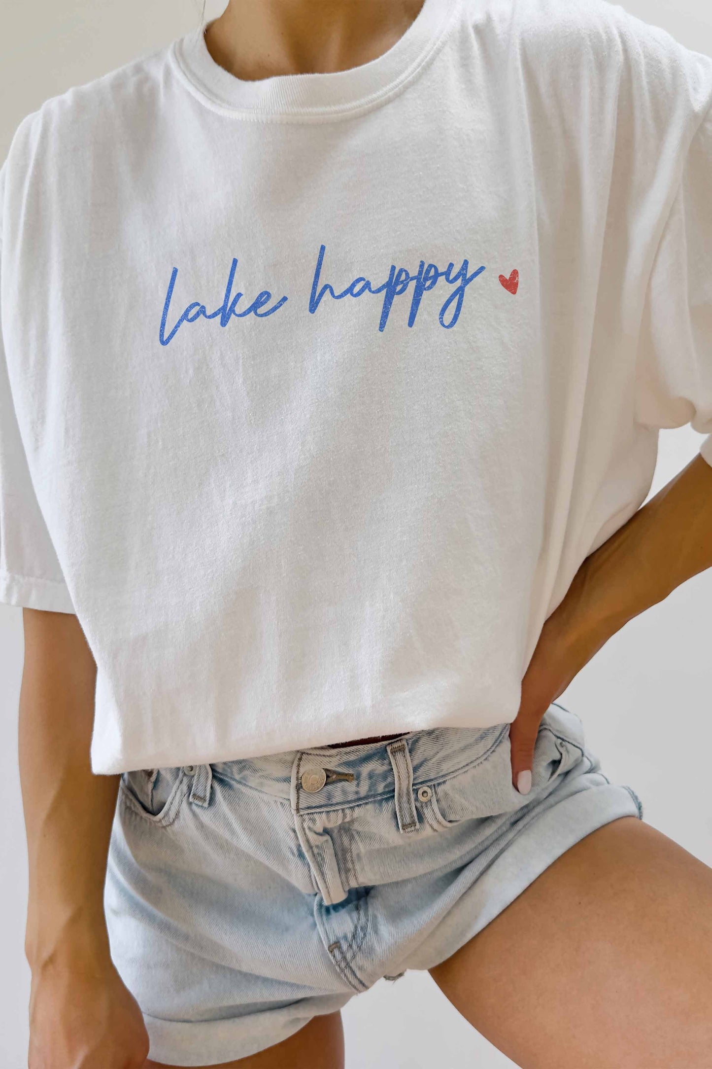 Lake Happy Graphic Tee