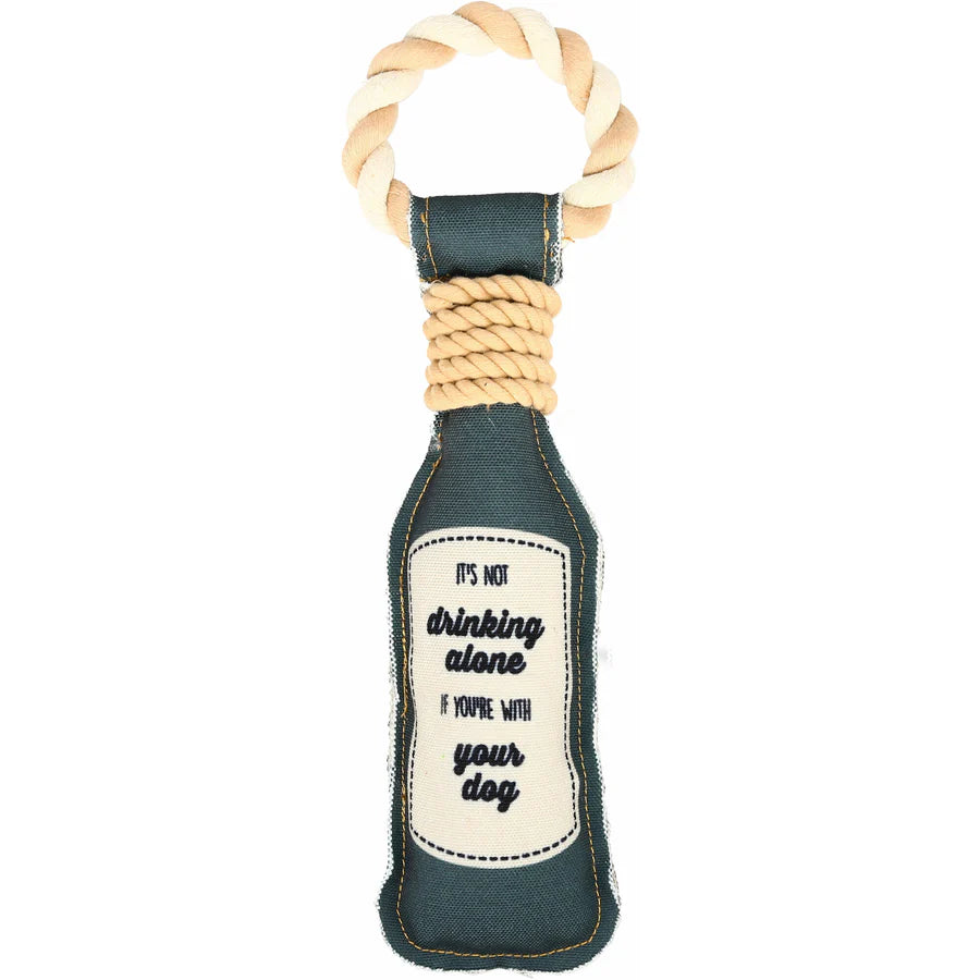 Drinking Alone Dog Toy