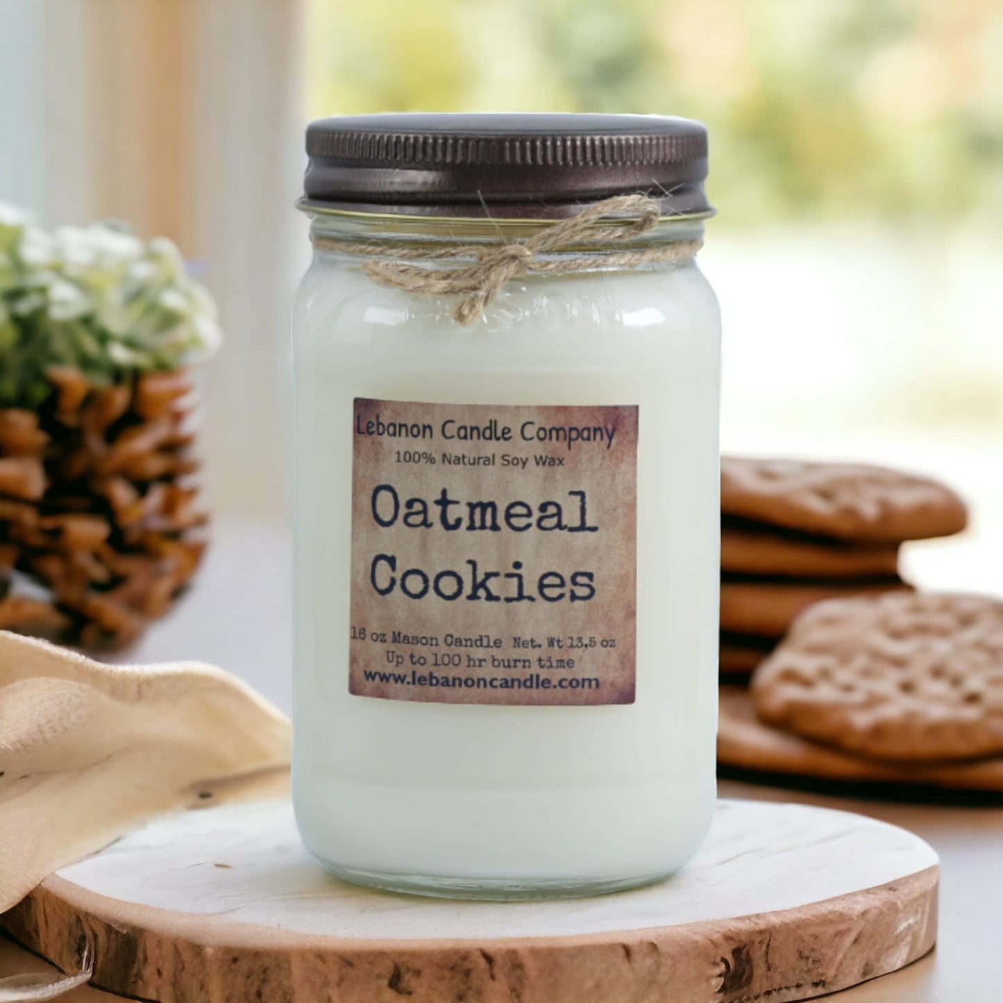 Oatmeal Cookies: Candle