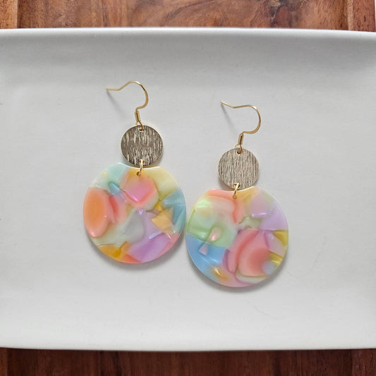 Zoey Earrings - Rainbow Delight // Spring, Summer, Gift