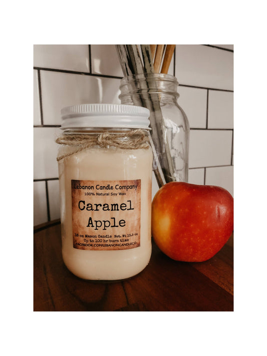 Caramel Apple: Candle