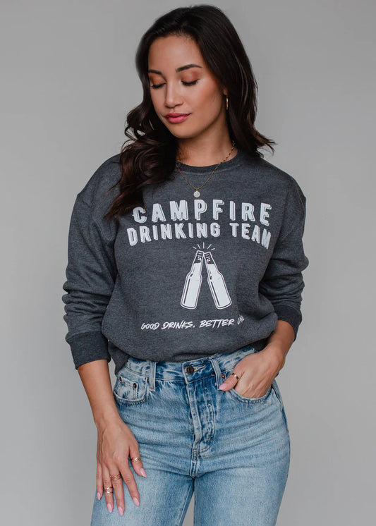 Campfire Drinking Team/ Sweetshirt