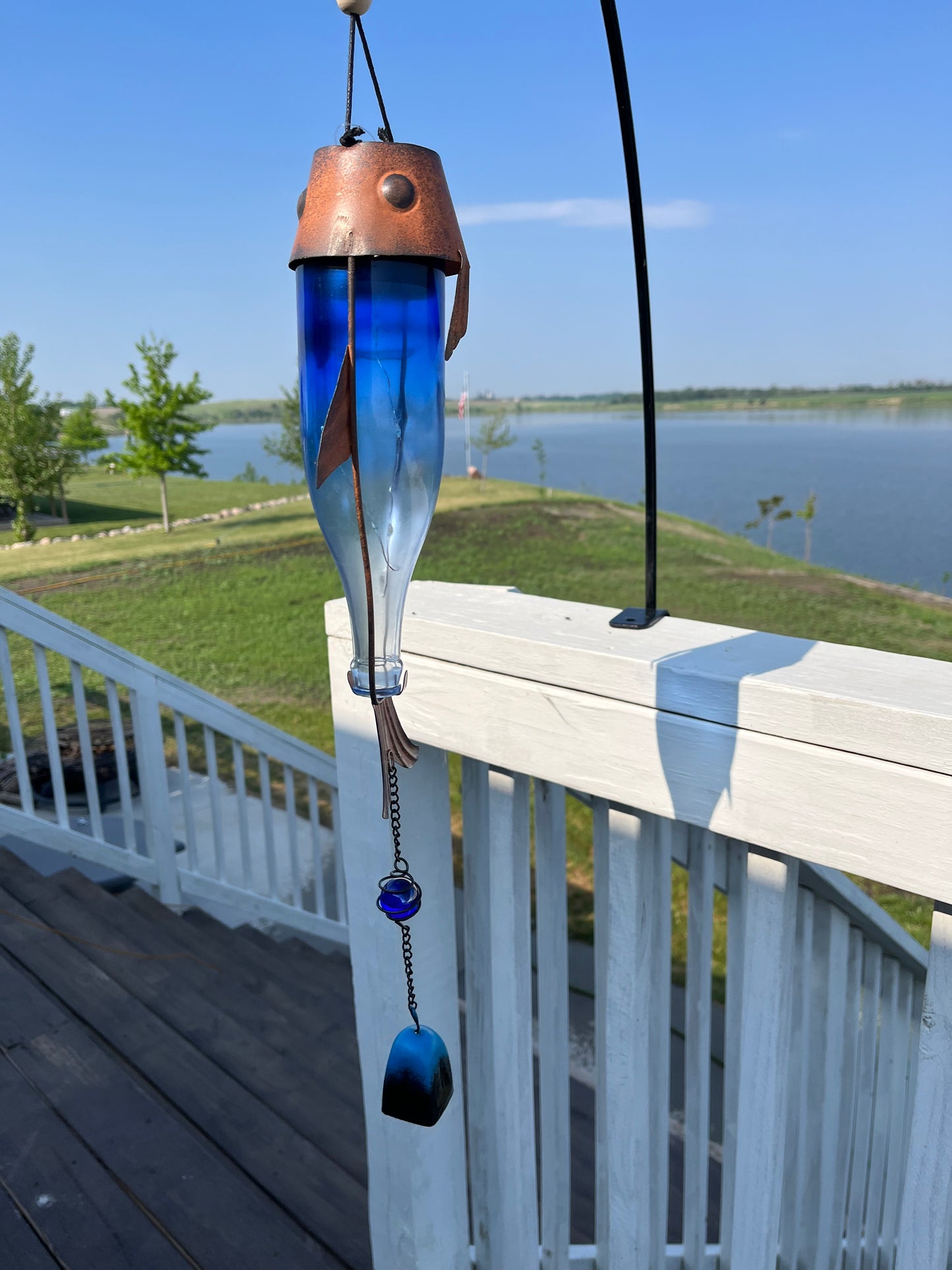 LED Bottle Hanging Windchime with Bell