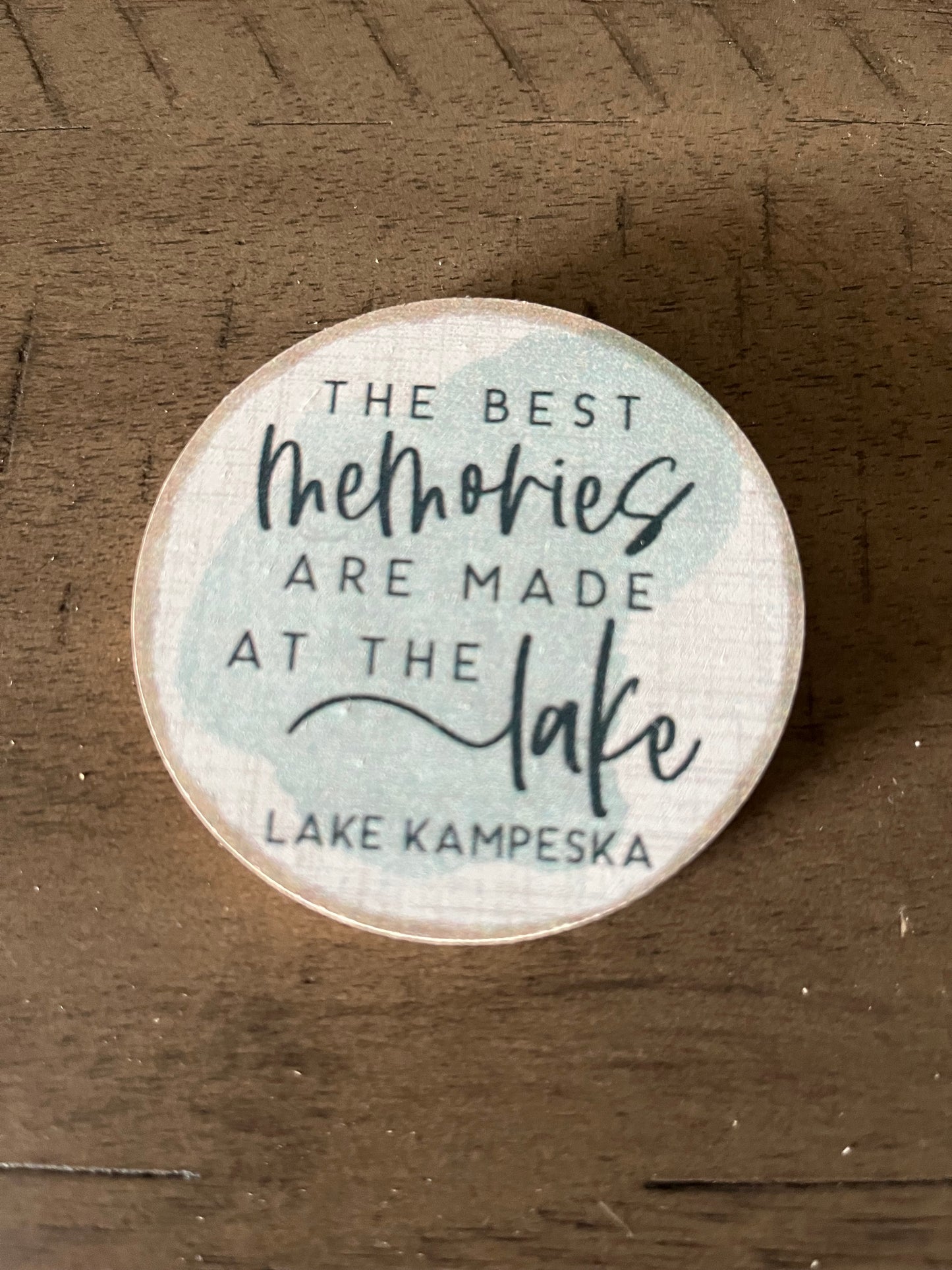 Best Memories are Made at the Lake Magnets - Customizable