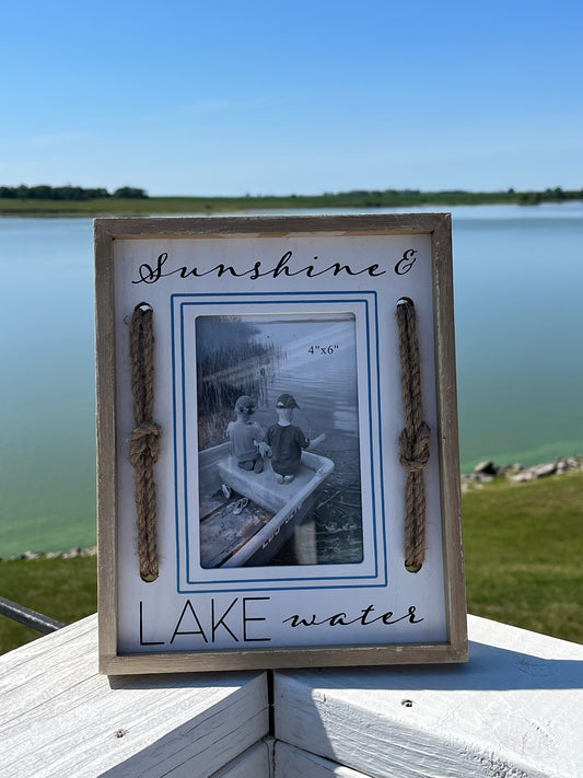 Lake picture frames