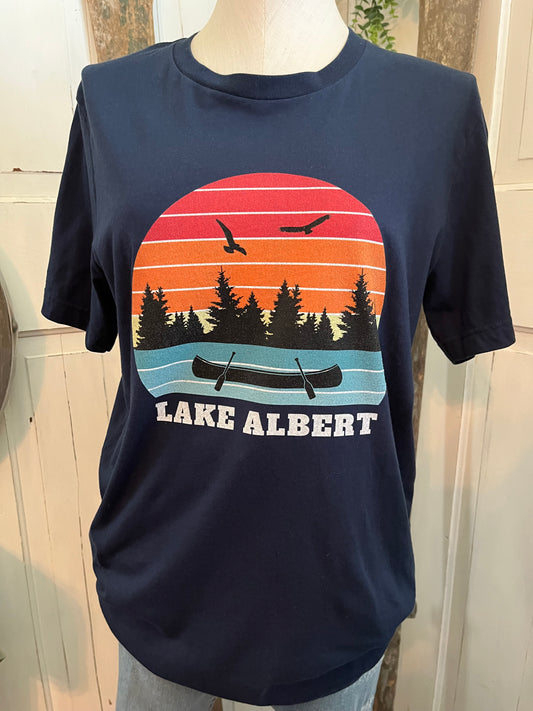 LAKE ALLBERT COTTON T-SHIRT