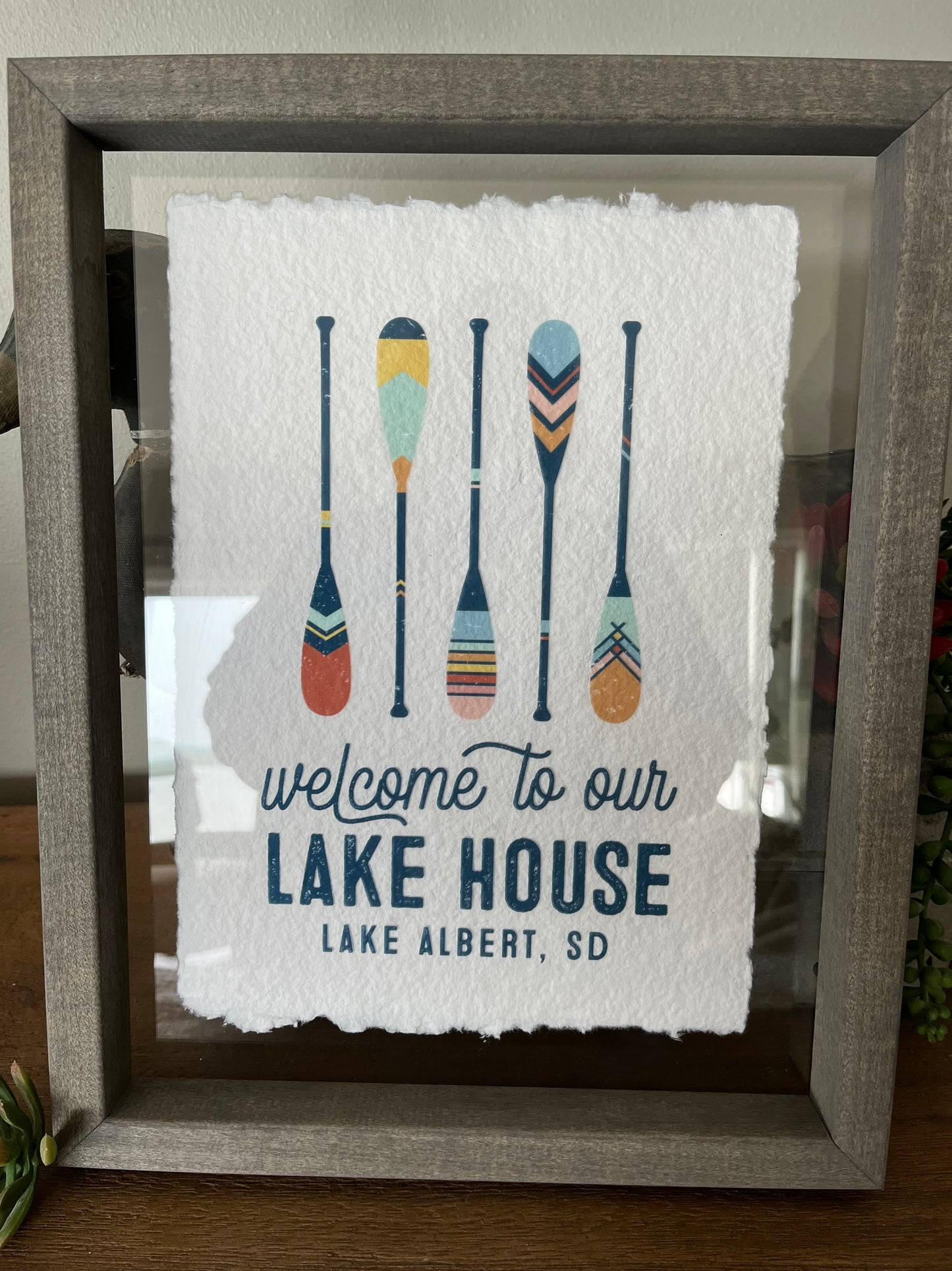 Welcome to Our Lake House- Customizable