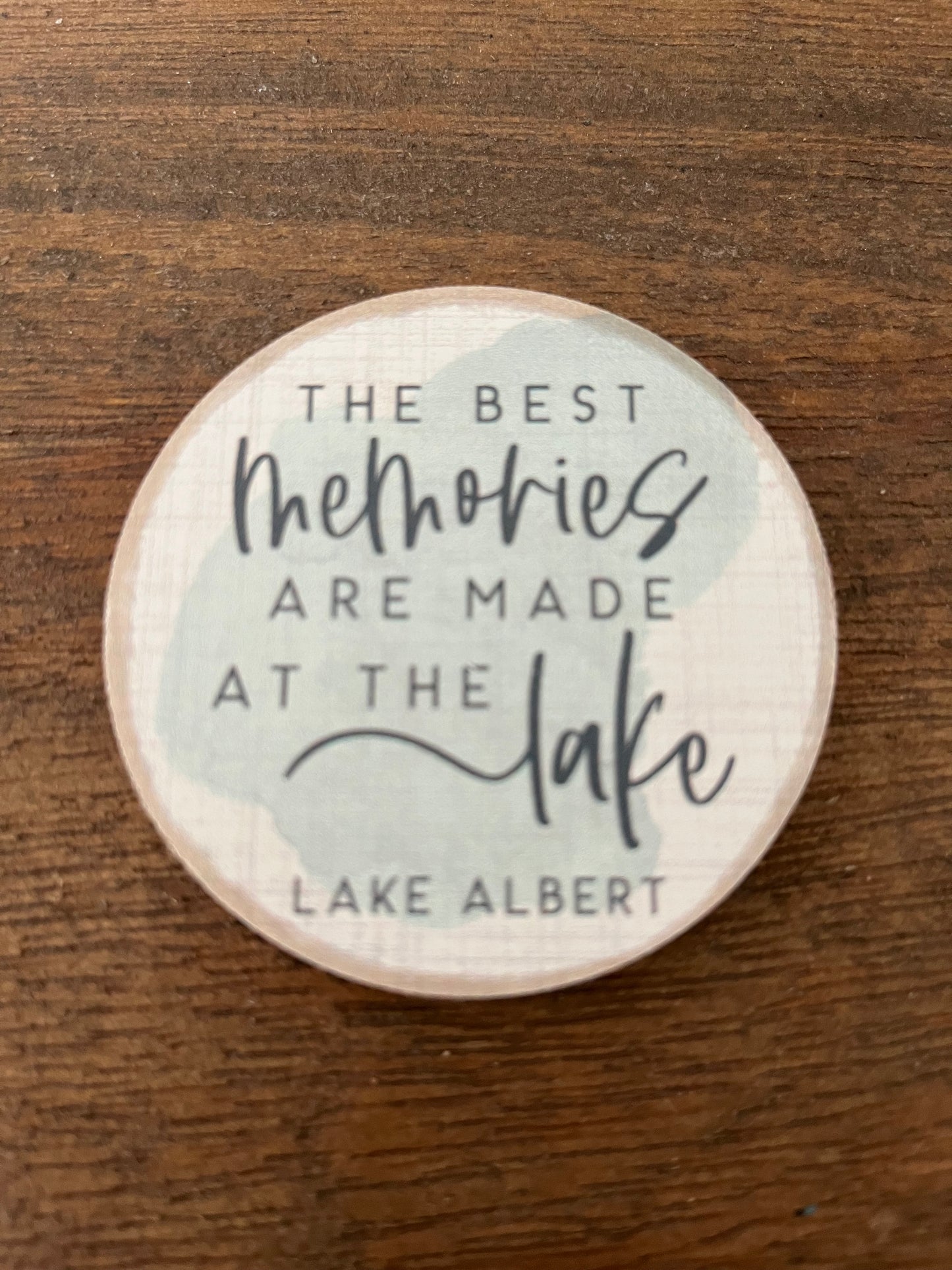 Best Memories are Made at the Lake Magnets - Customizable