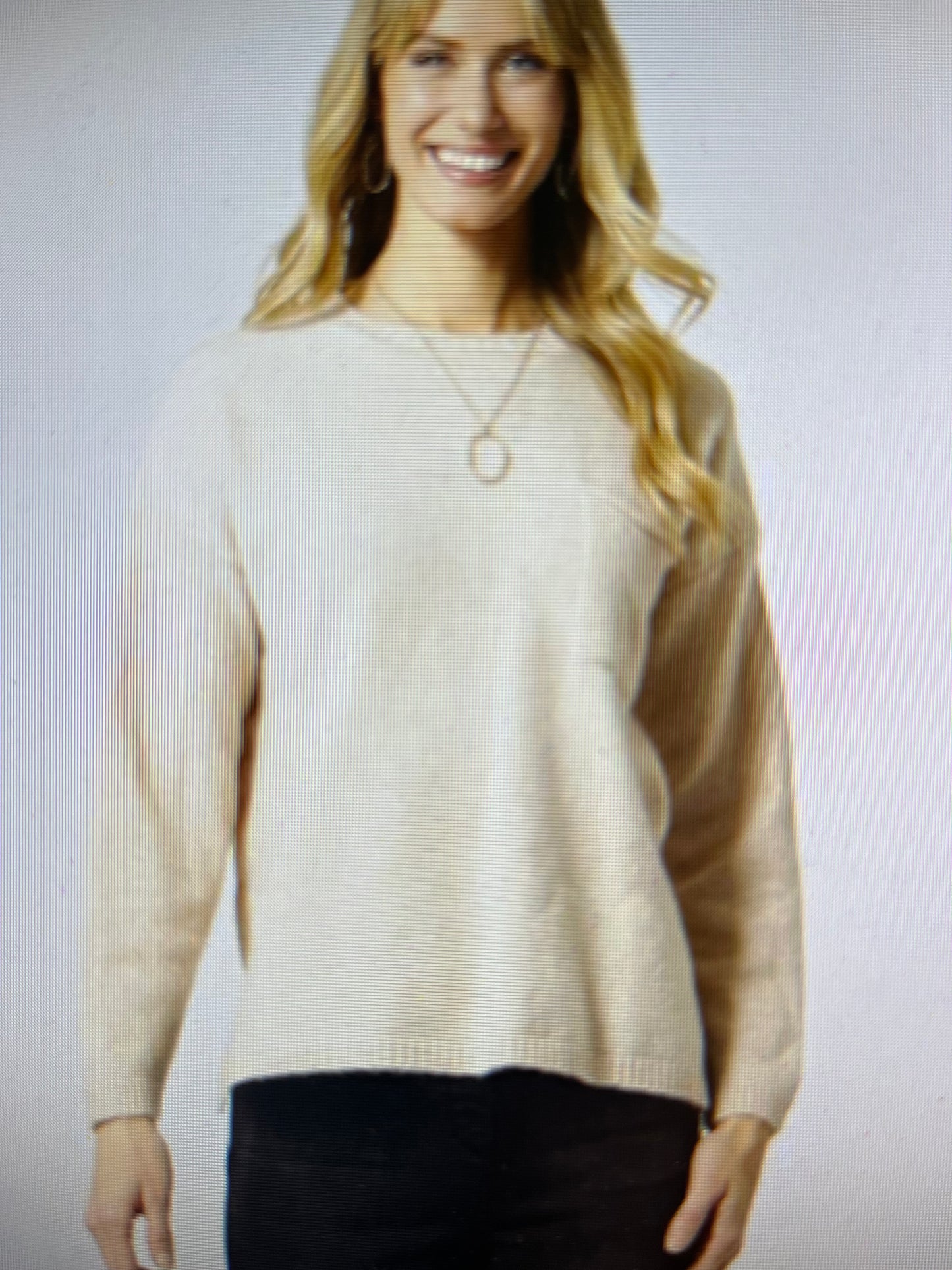 Peggy Crew Neck Sweater/ Oatmeal