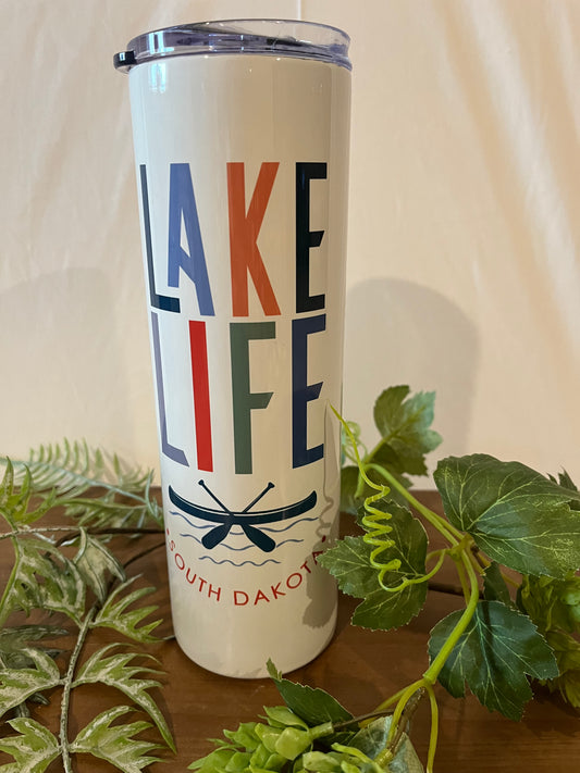 Lake Life 30oz Insulated Tumbler/ South Dakota