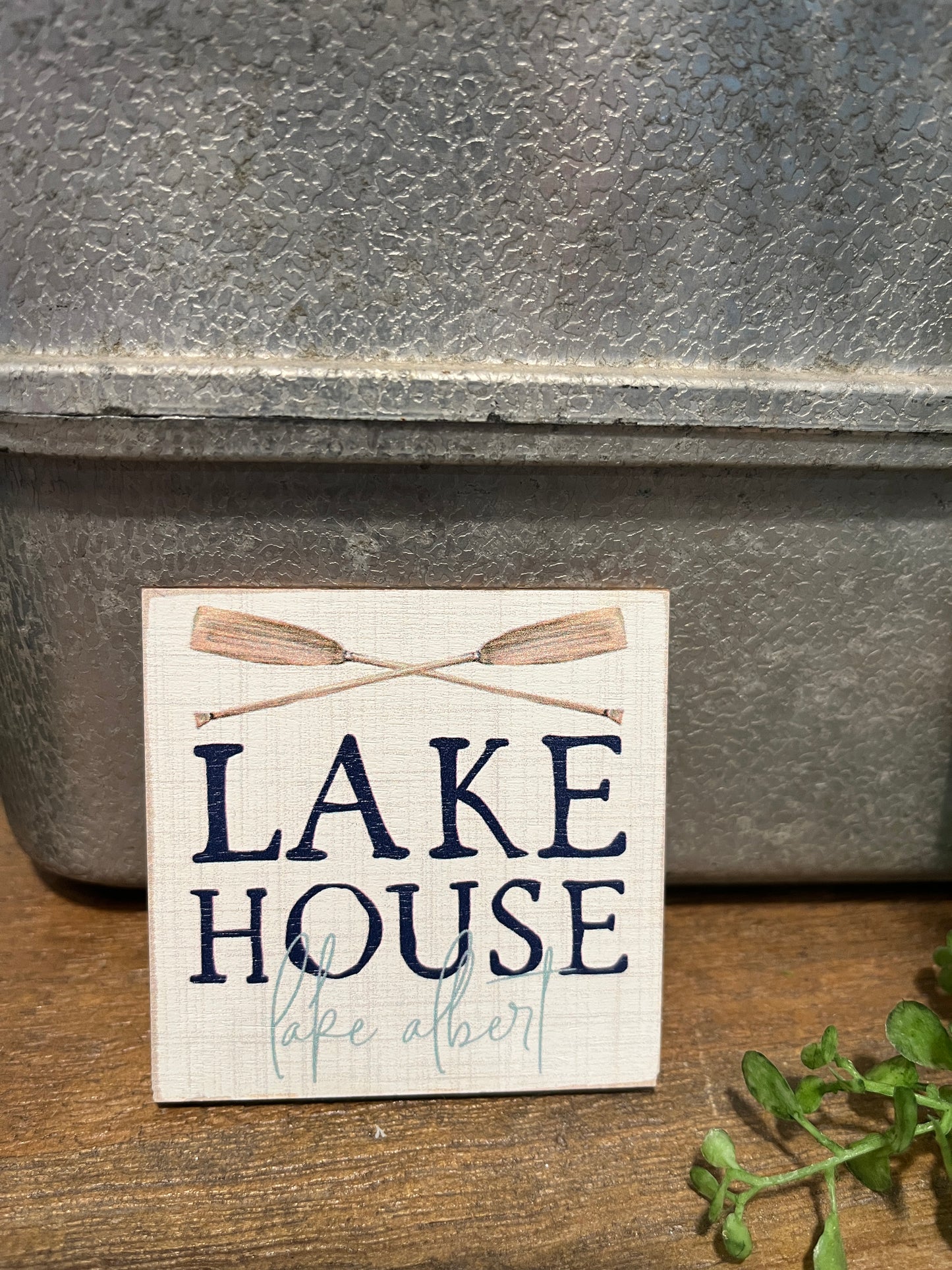 Custom Lake House Magnet