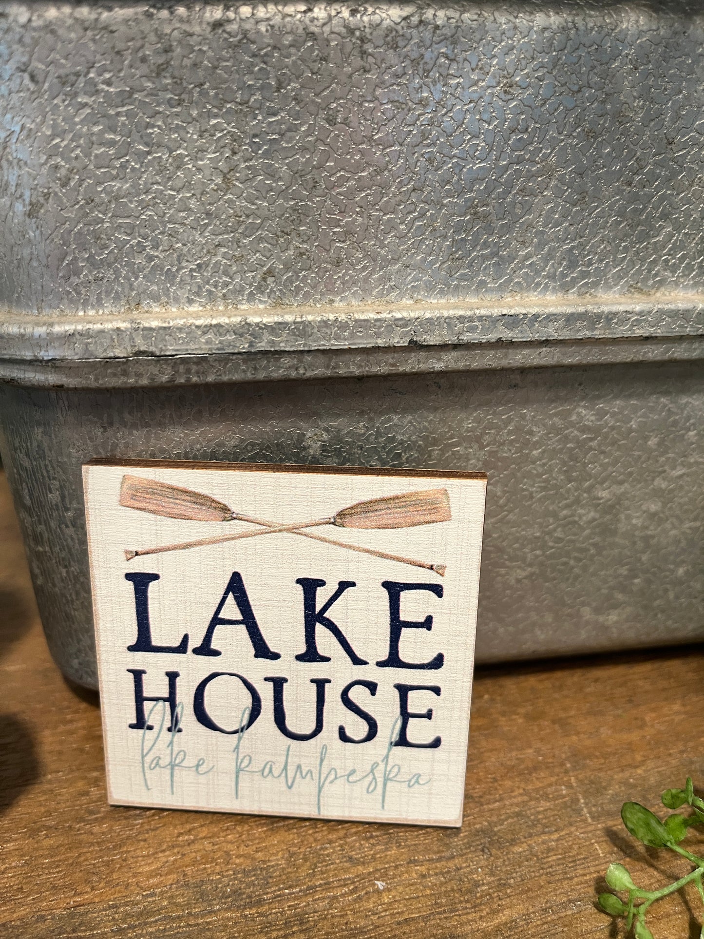 Custom Lake House Magnet