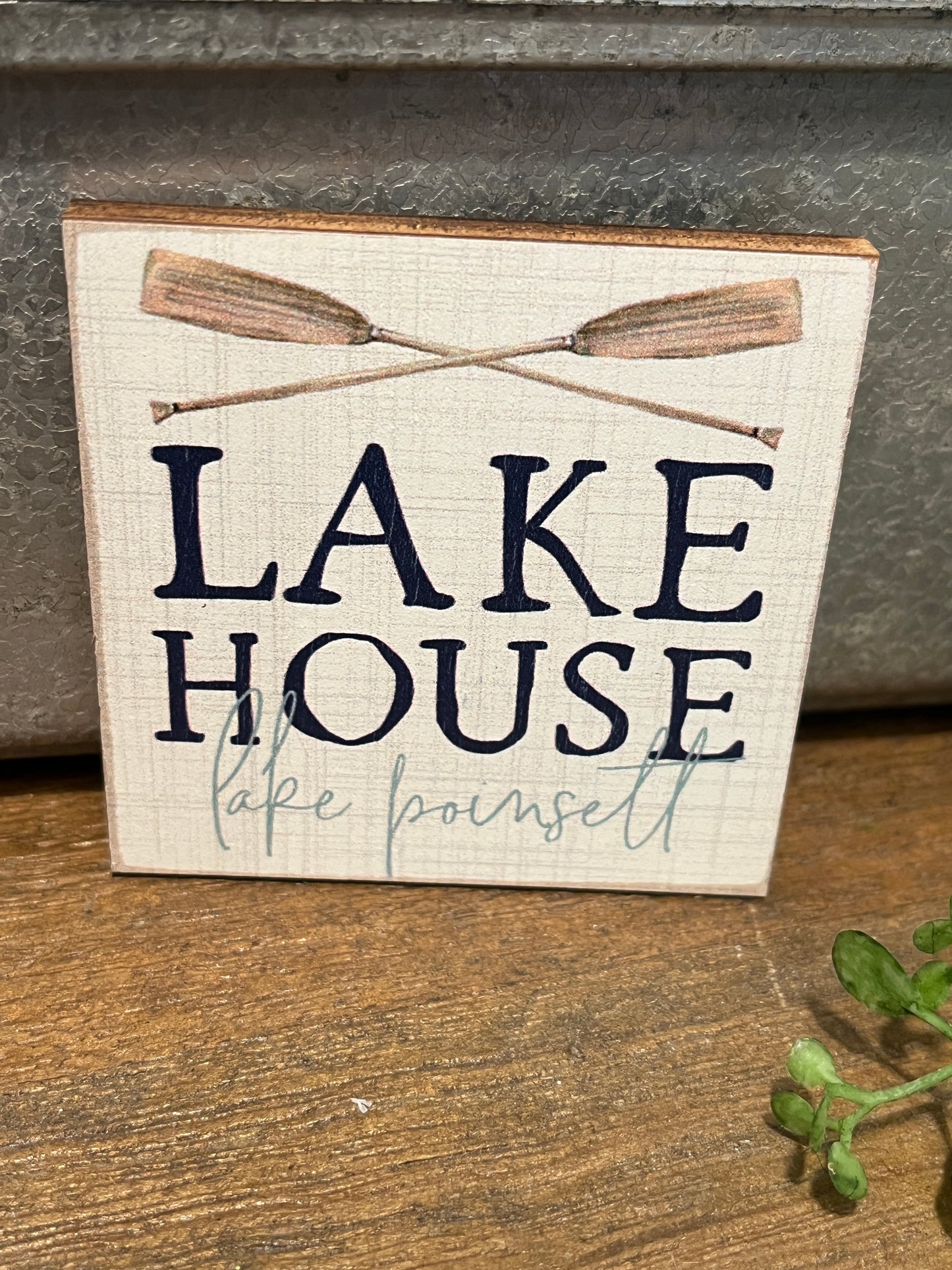 Custom Lake House Magnet